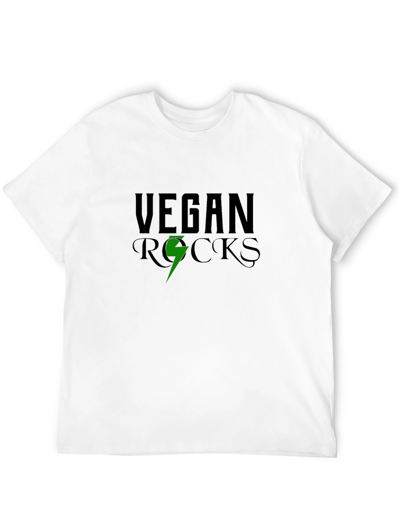 Vegan Rocks T-Shirt - Black