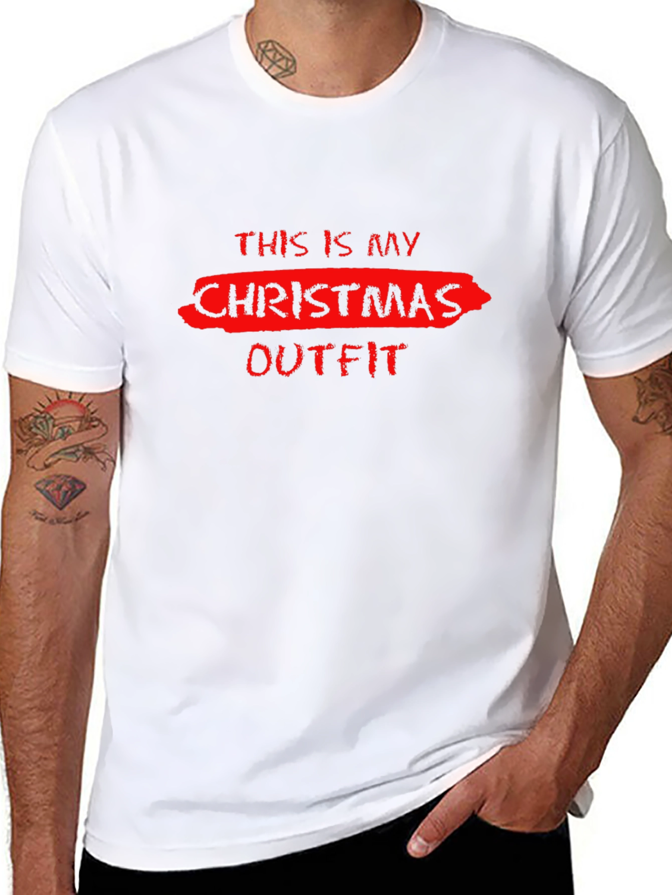 Funny Christmas Outfit T-Shirt
