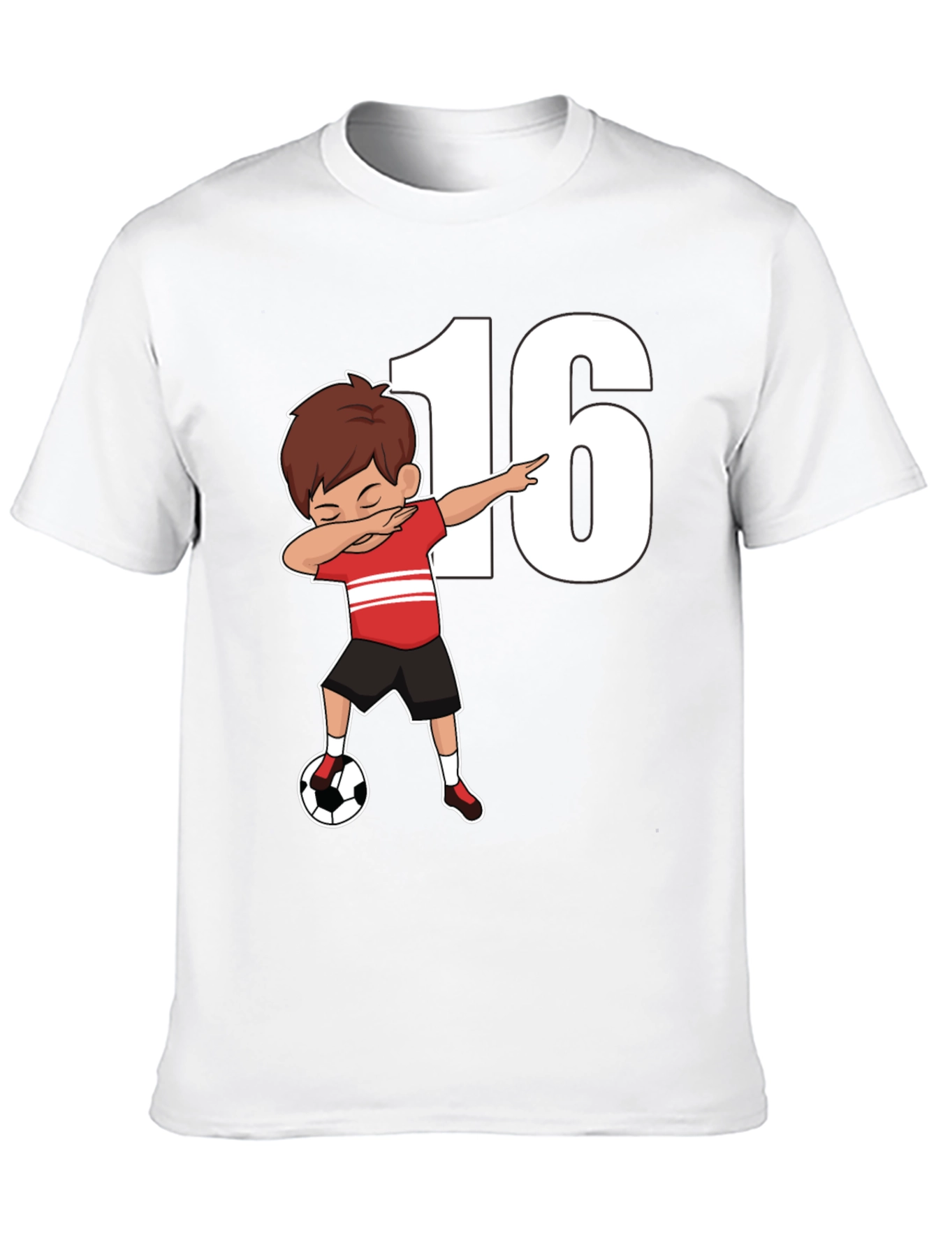 Soccer Boy 16th Birthday T-Shirt
