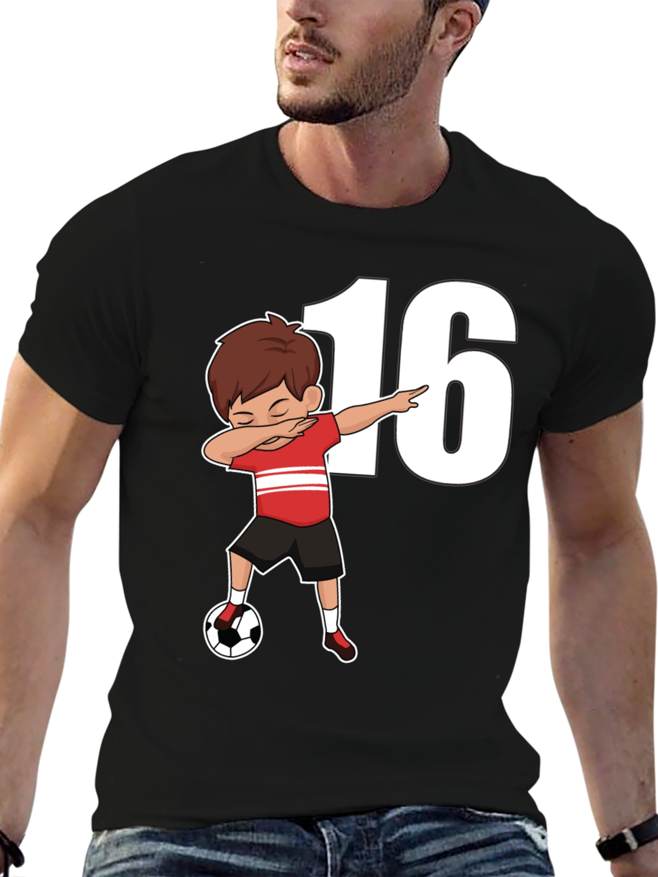 Soccer Boy 16th Birthday T-Shirt