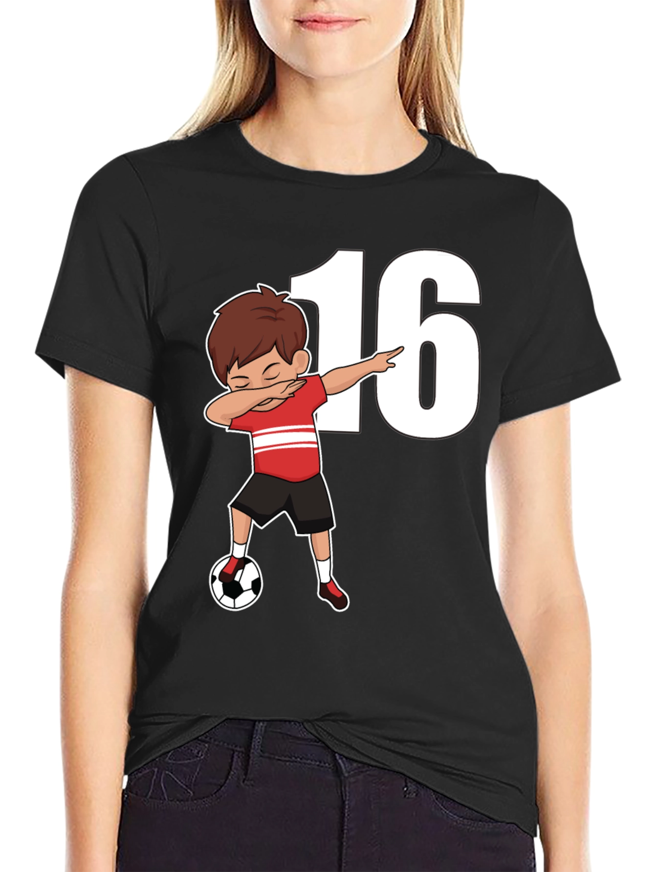 Soccer Boy 16th Birthday T-Shirt