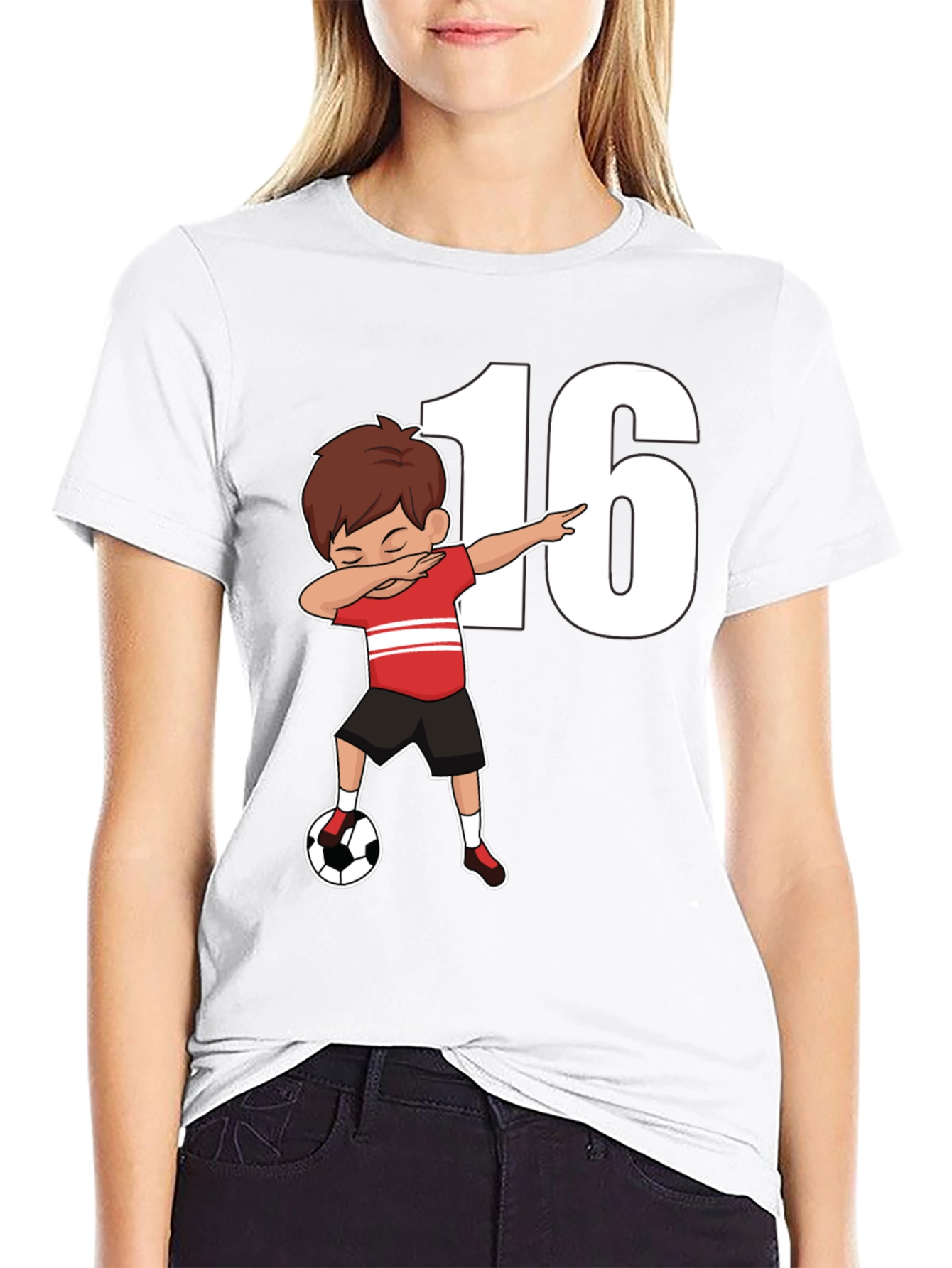 Soccer Boy 16th Birthday T-Shirt
