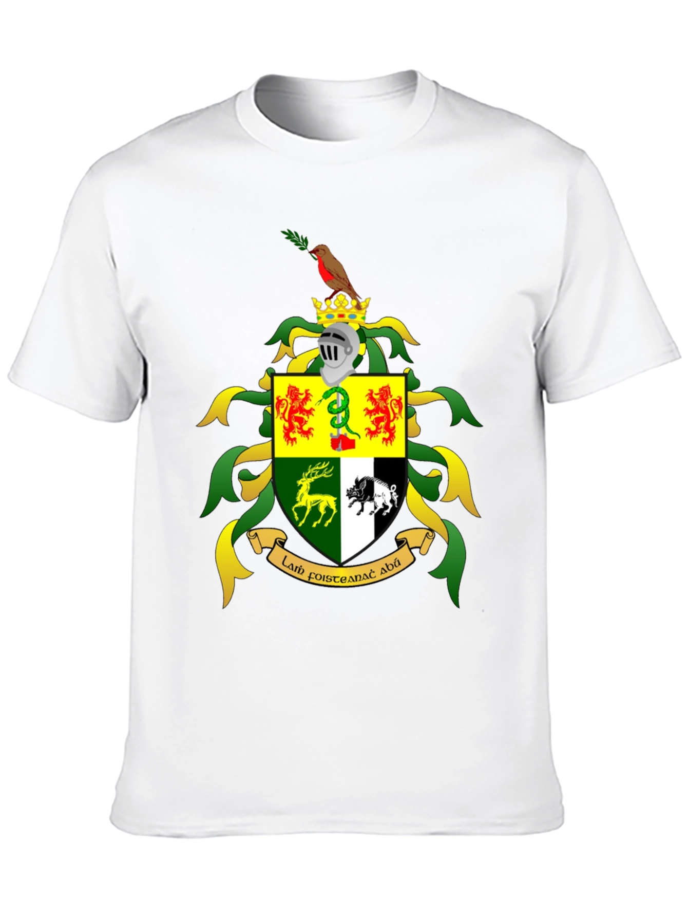 Heraldic Crest Black T-Shirt