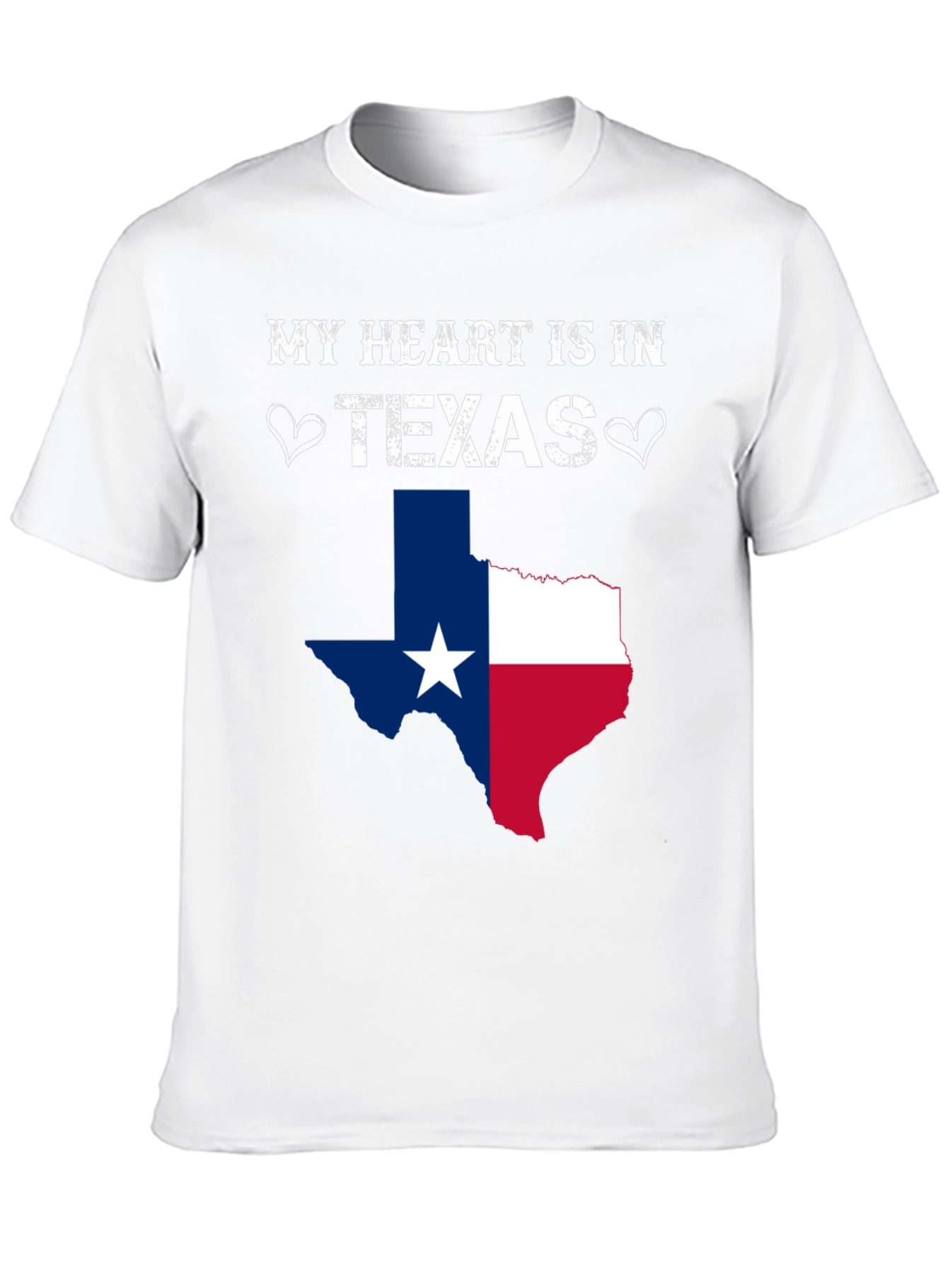 My Heart Is In Texas Graphic Tee