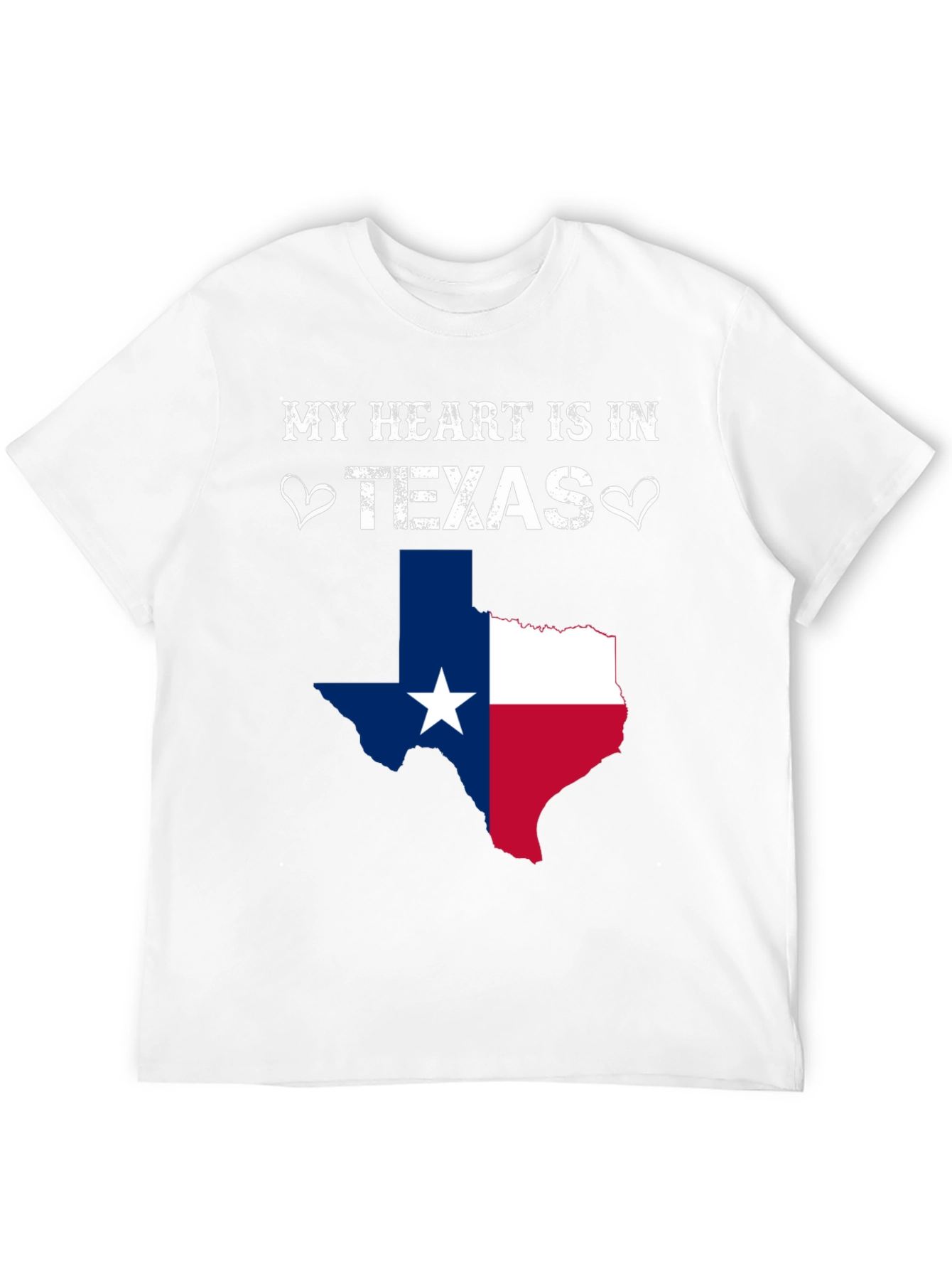 My Heart Is In Texas Graphic Tee