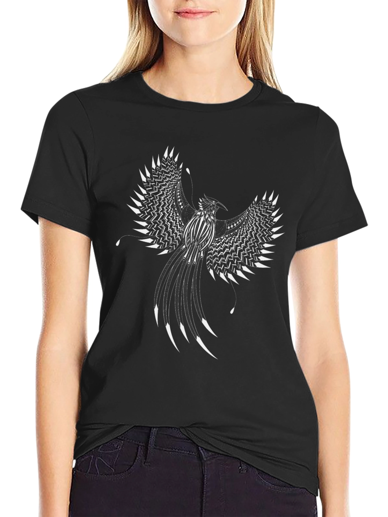 Phoenix Graphic Tee - Black