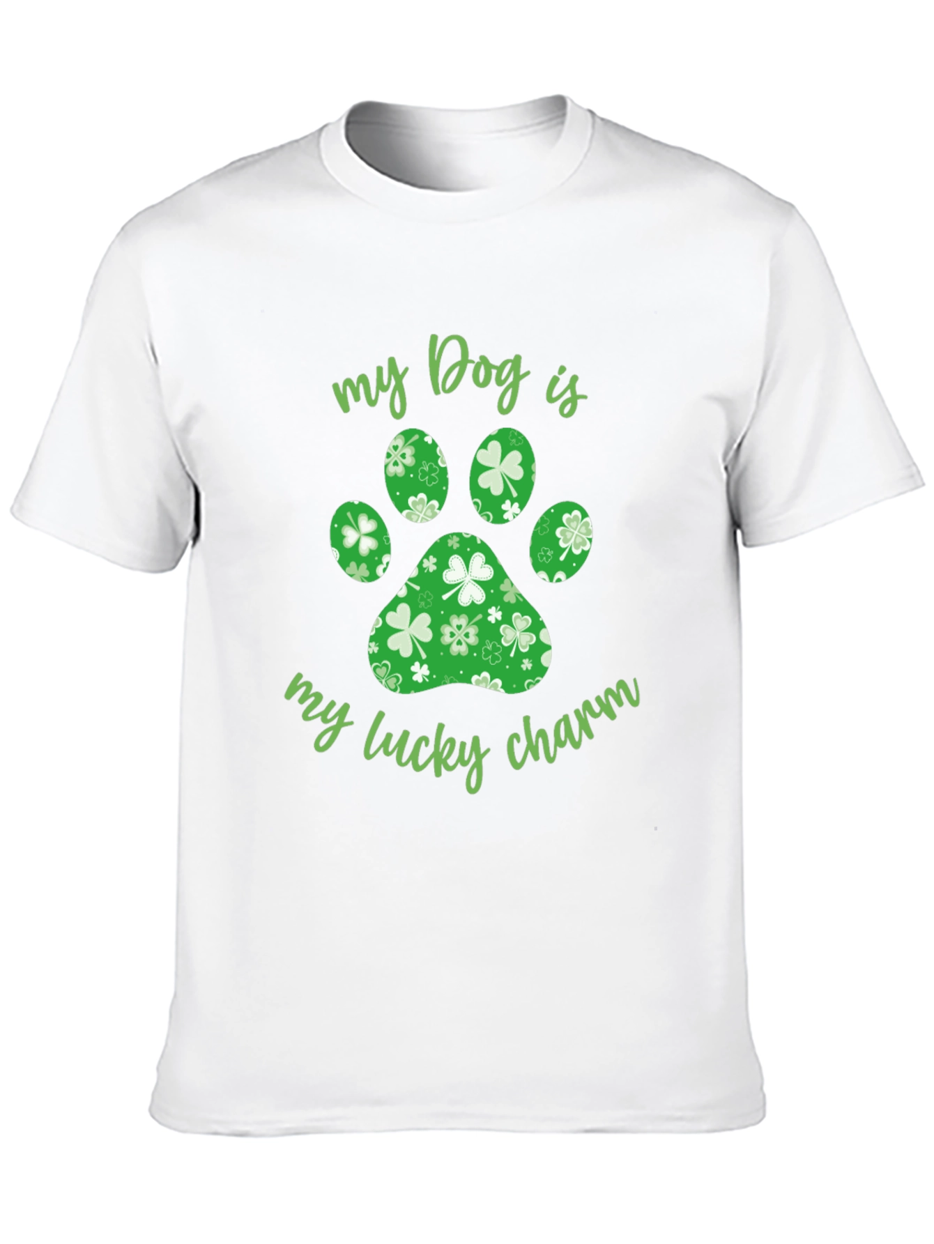 Lucky Dog T-Shirt: St. Patricks Day Charm