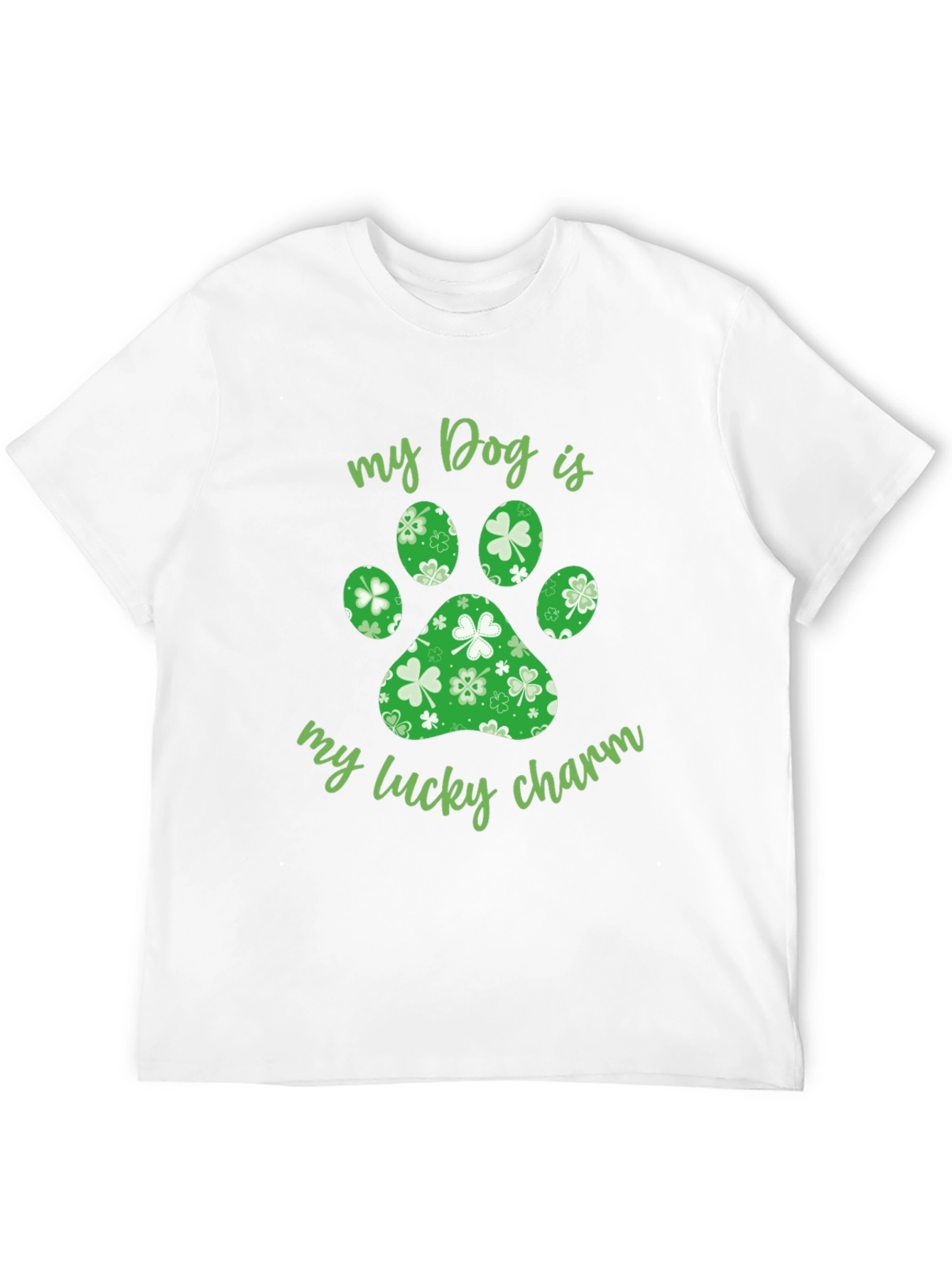 Lucky Dog T-Shirt: St. Patricks Day Charm