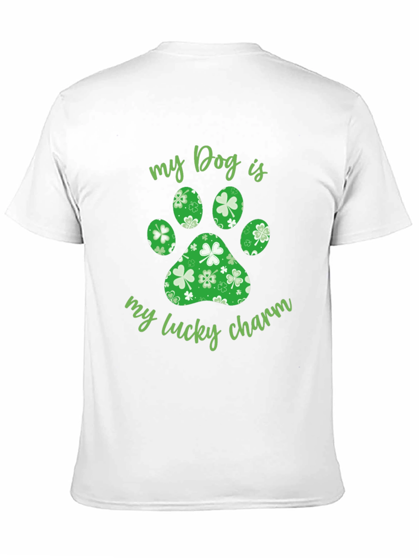 Lucky Dog T-Shirt: St. Patricks Day Charm