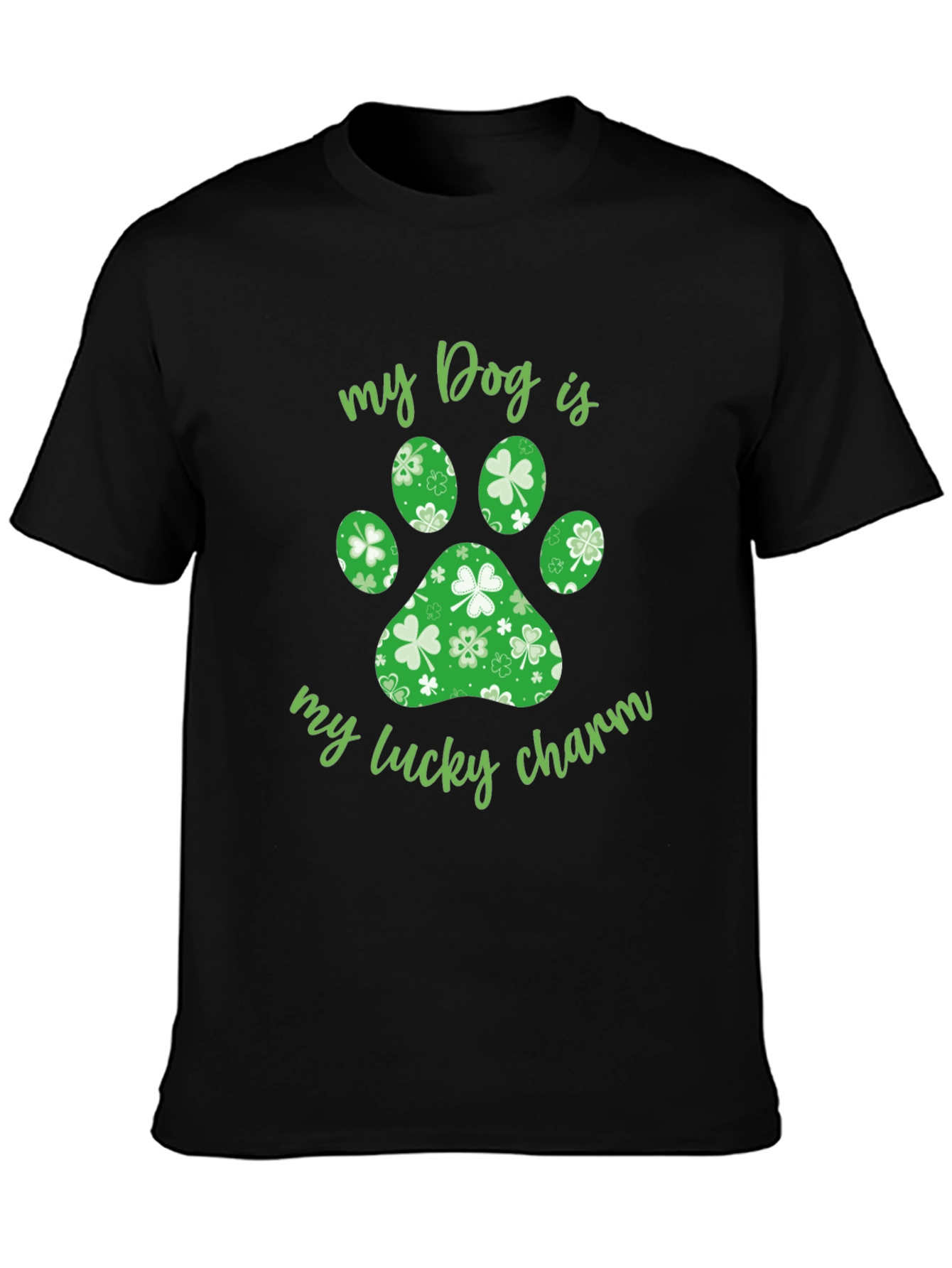 Lucky Dog T-Shirt: St. Patricks Day Charm
