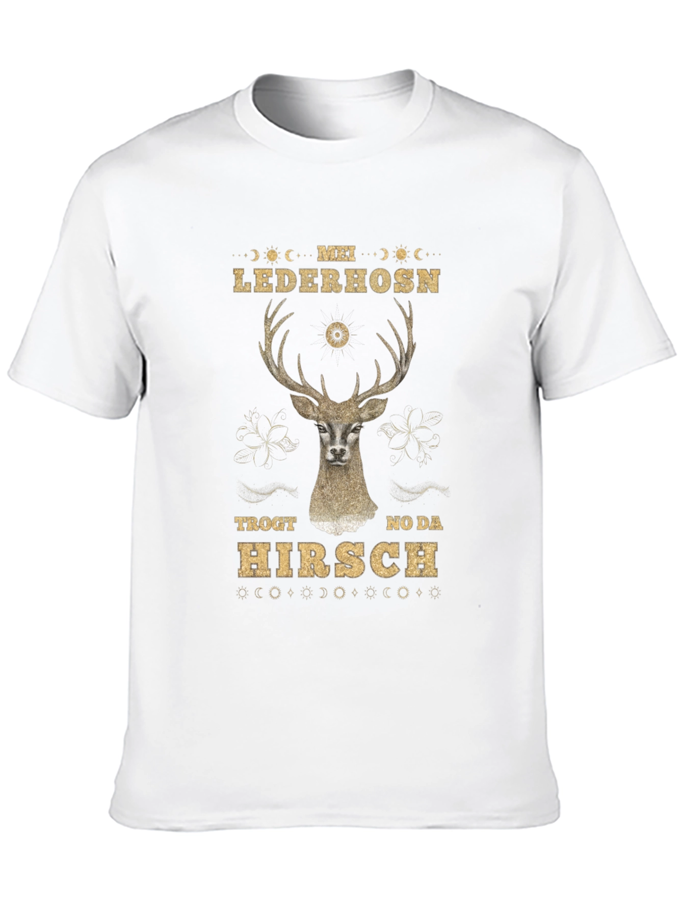 Mei Lederhosen Hirsch Graphic Tee