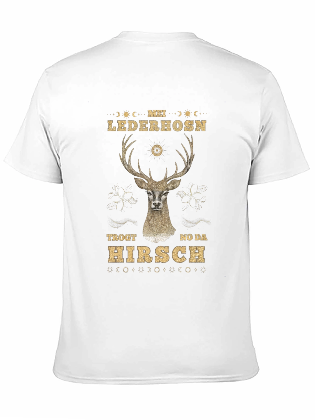 Mei Lederhosen Hirsch Graphic Tee
