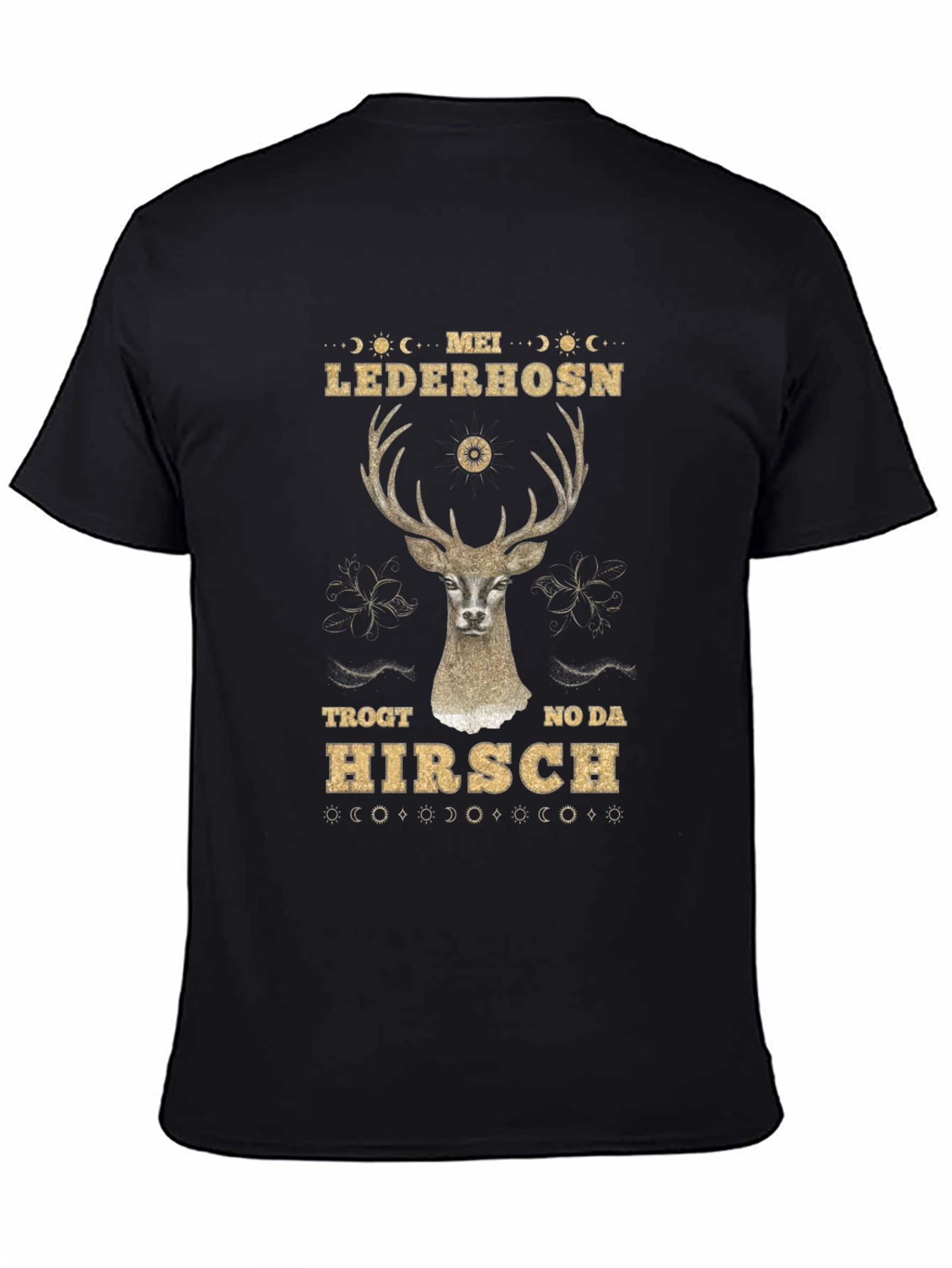 Mei Lederhosen Hirsch Graphic Tee