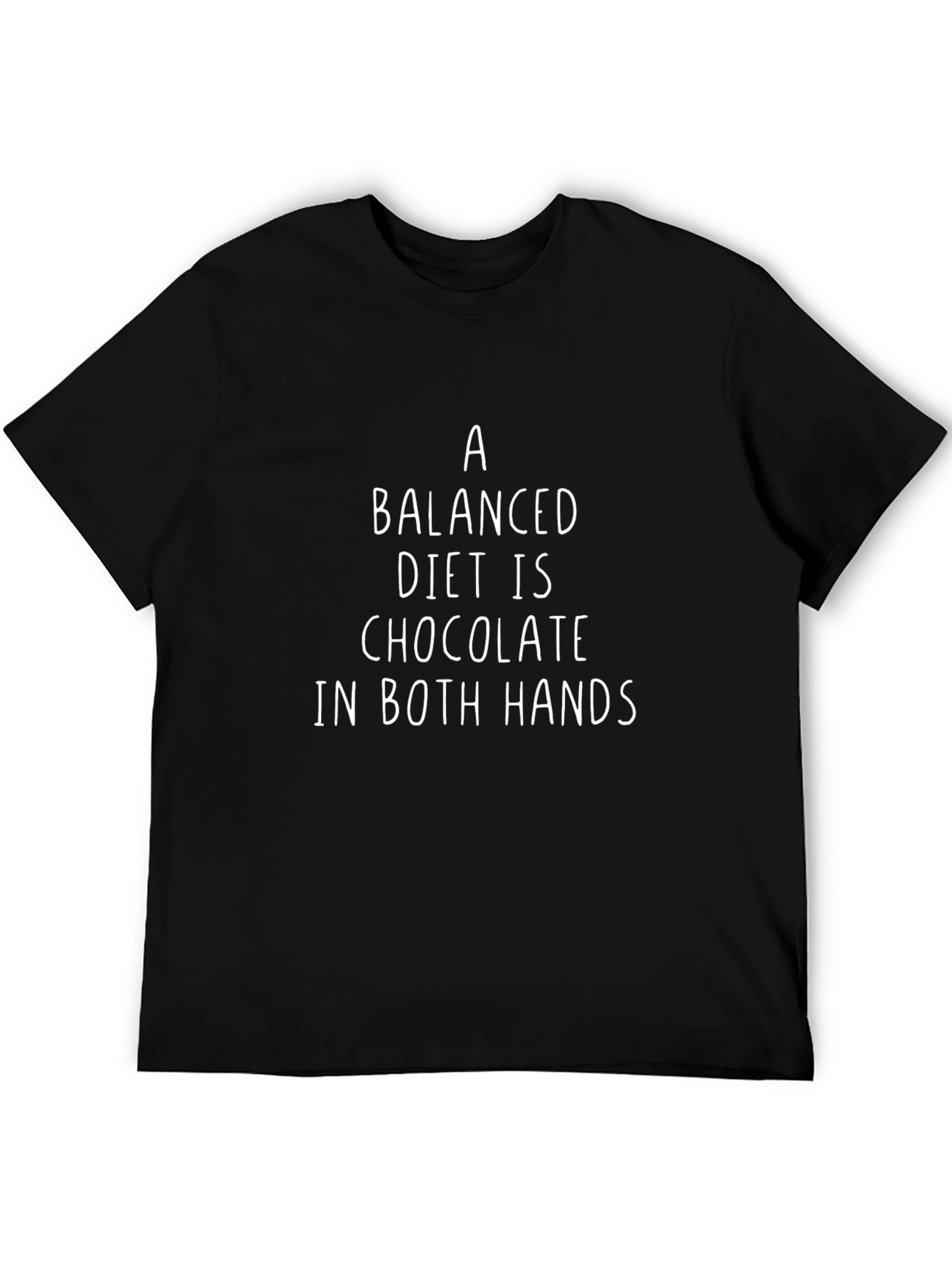 Chocolate Diet T-Shirt - Funny Graphic Tee