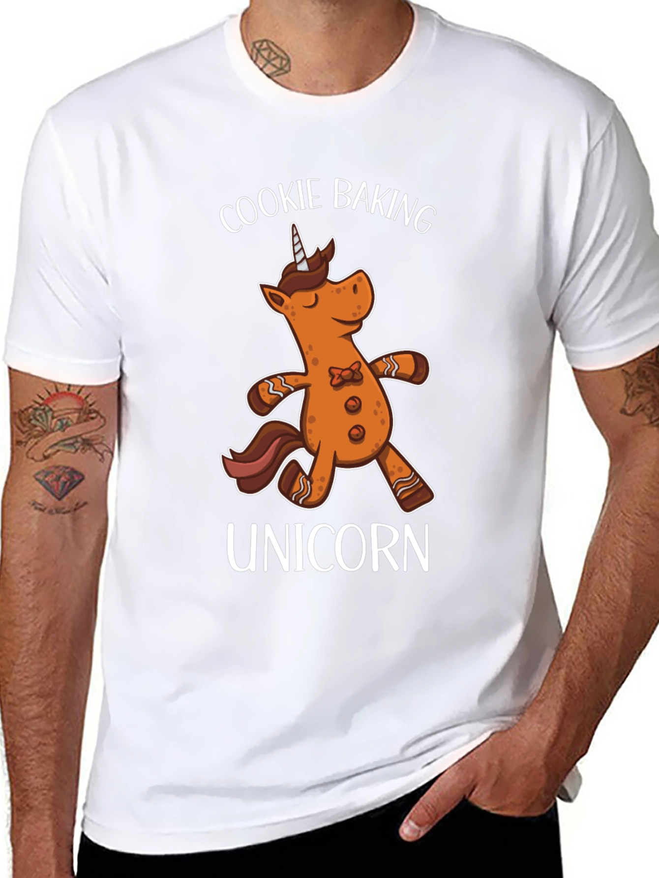 Cookie Baking Unicorn T-Shirt