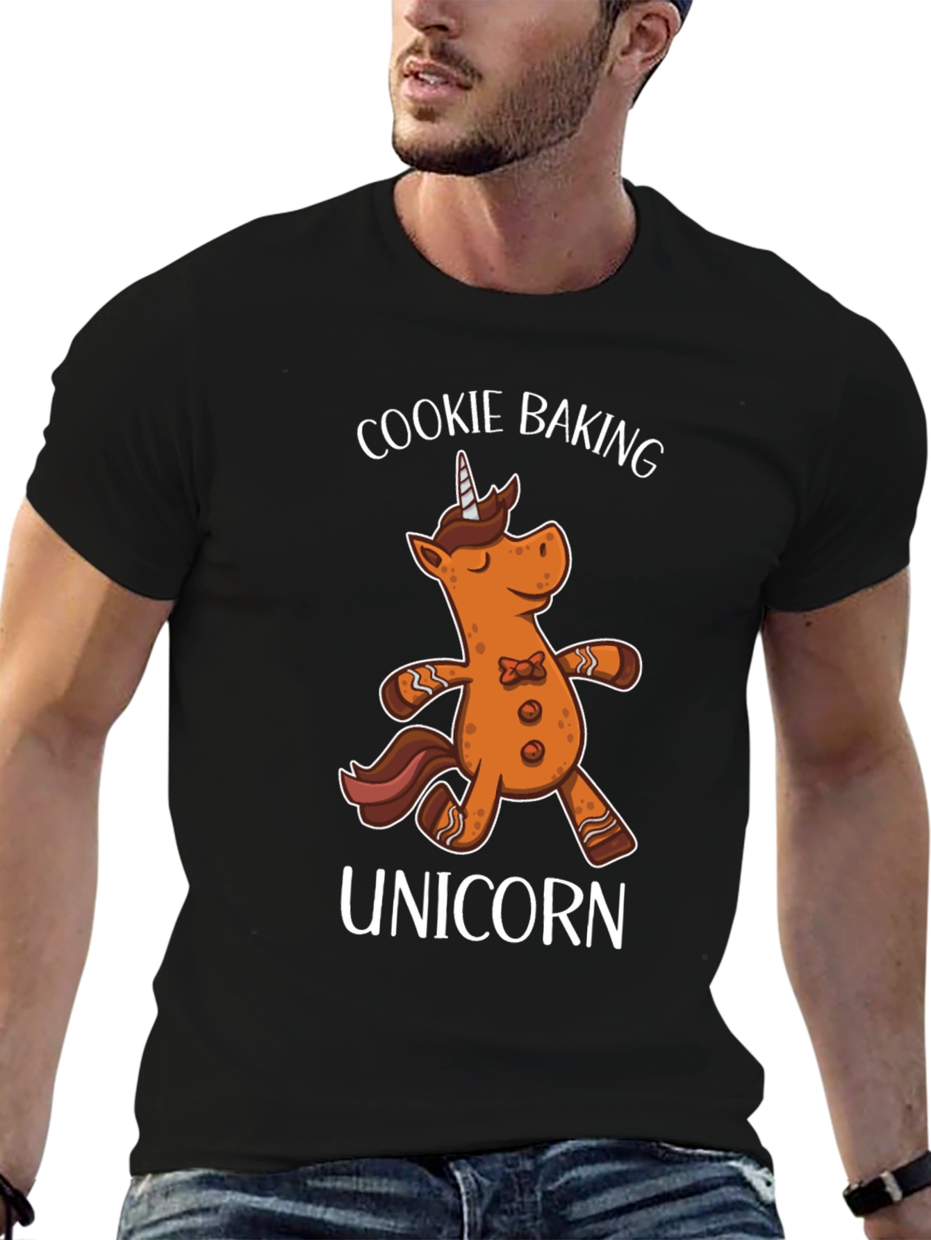 Cookie Baking Unicorn T-Shirt