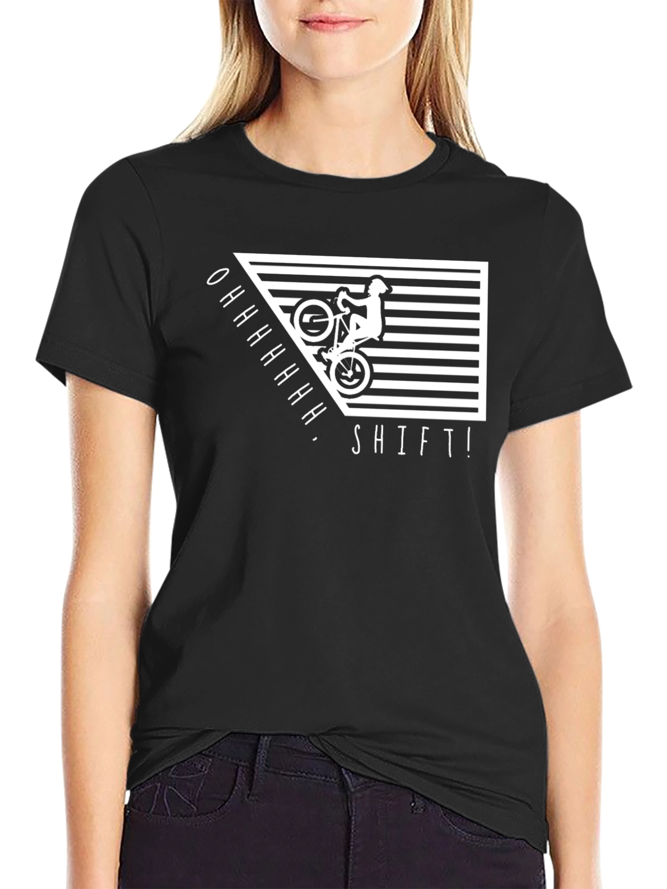 OHHHHHH Shift! Graphic Tee - Cycling T-Shirt