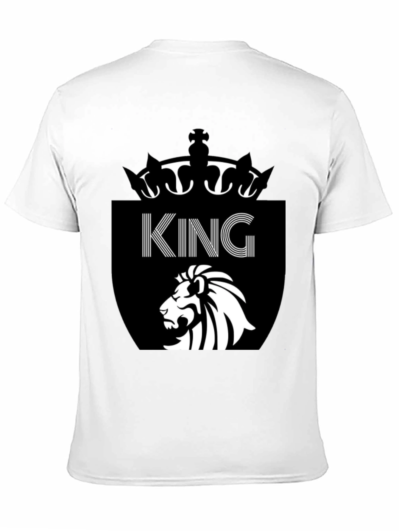 King Lion Graphic Tee - Stylish Mens T-Shirt