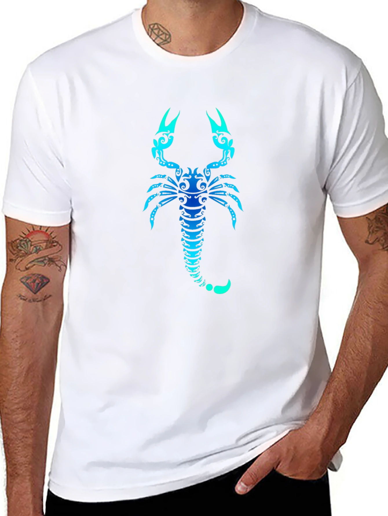 Scorpion Graphic Black T-Shirt