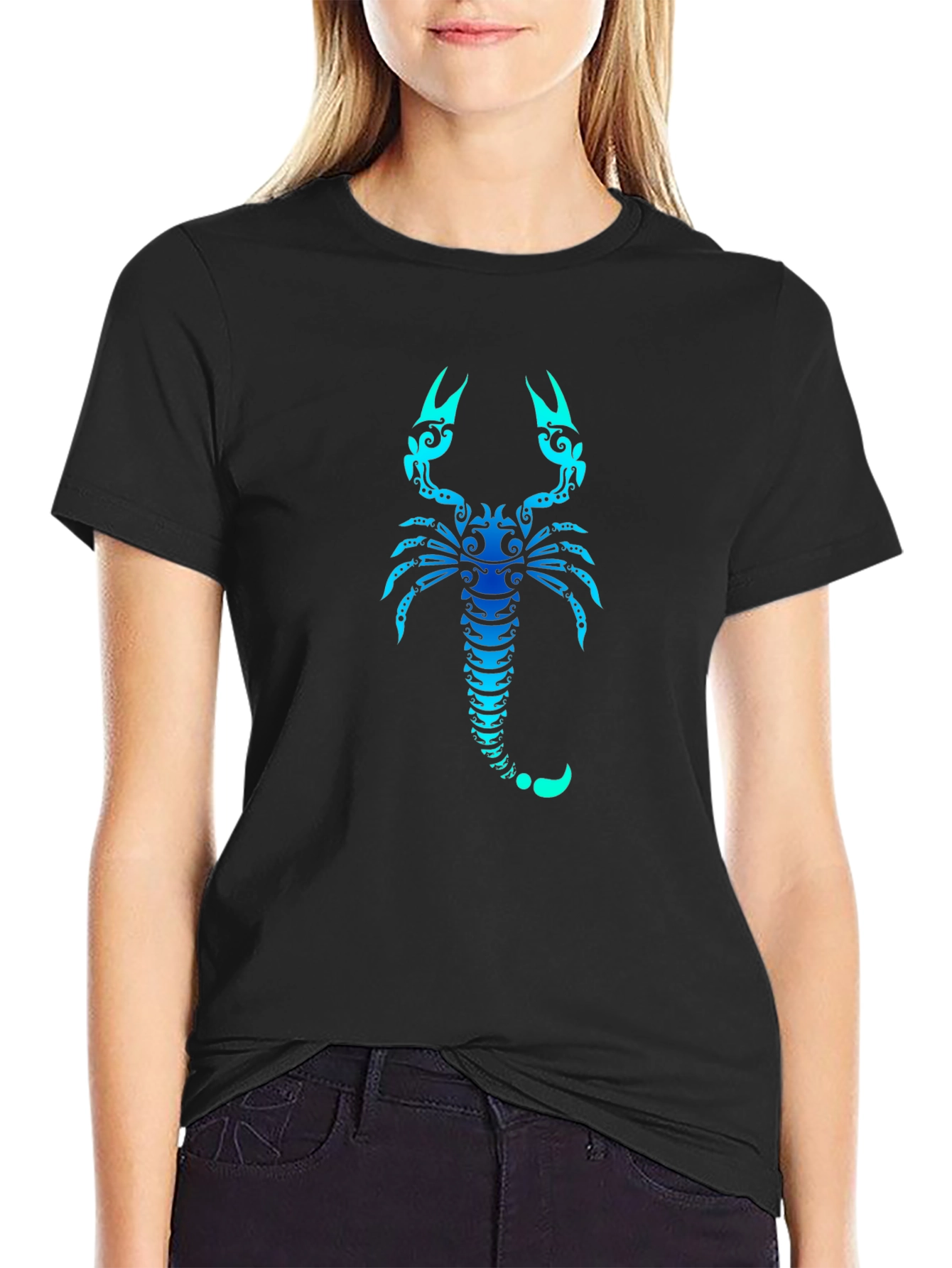 Scorpion Graphic Black T-Shirt