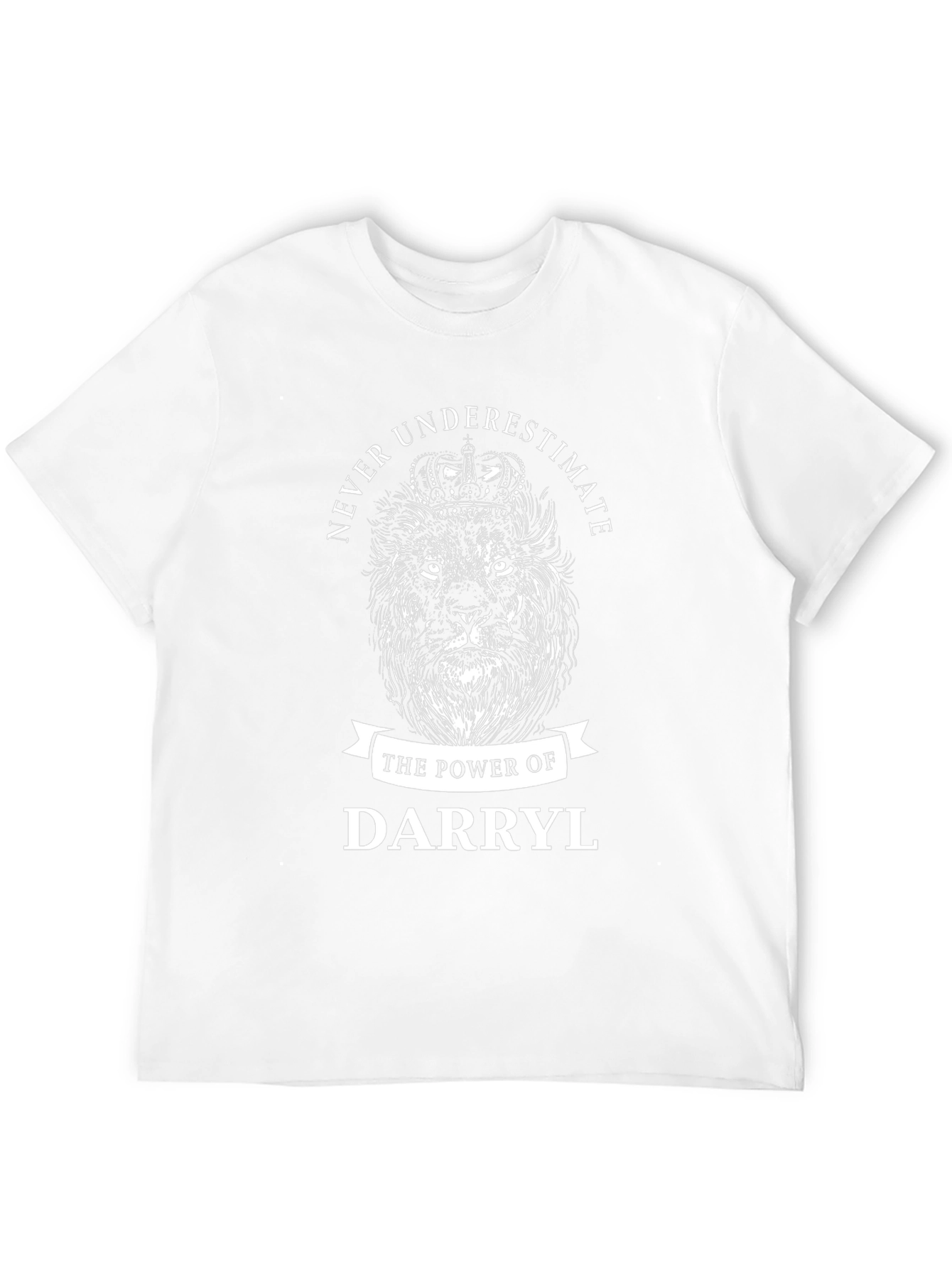Never Underestimate Darryl Lion T-Shirt