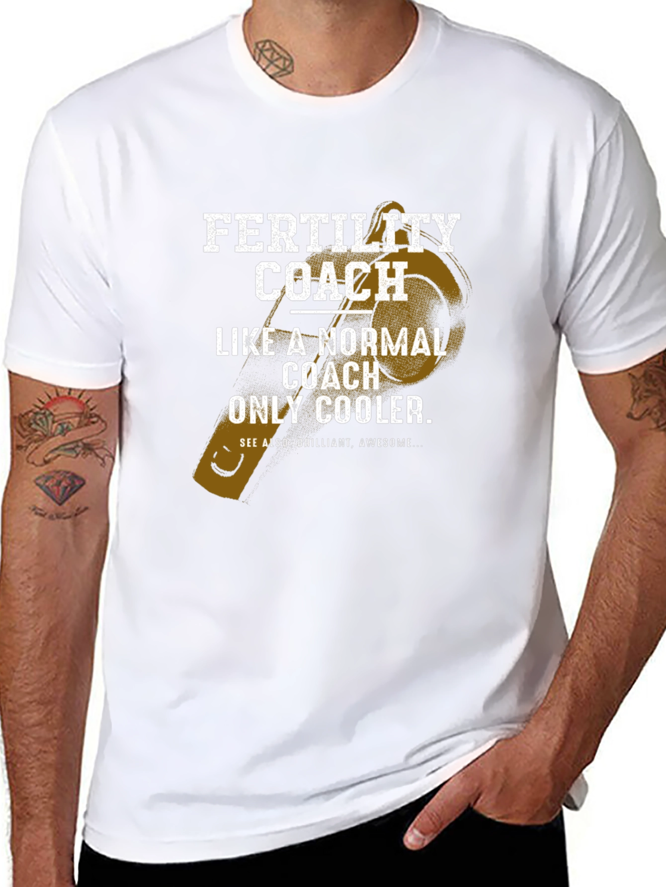 Fertility Coach T-Shirt - Cool Coach Tee