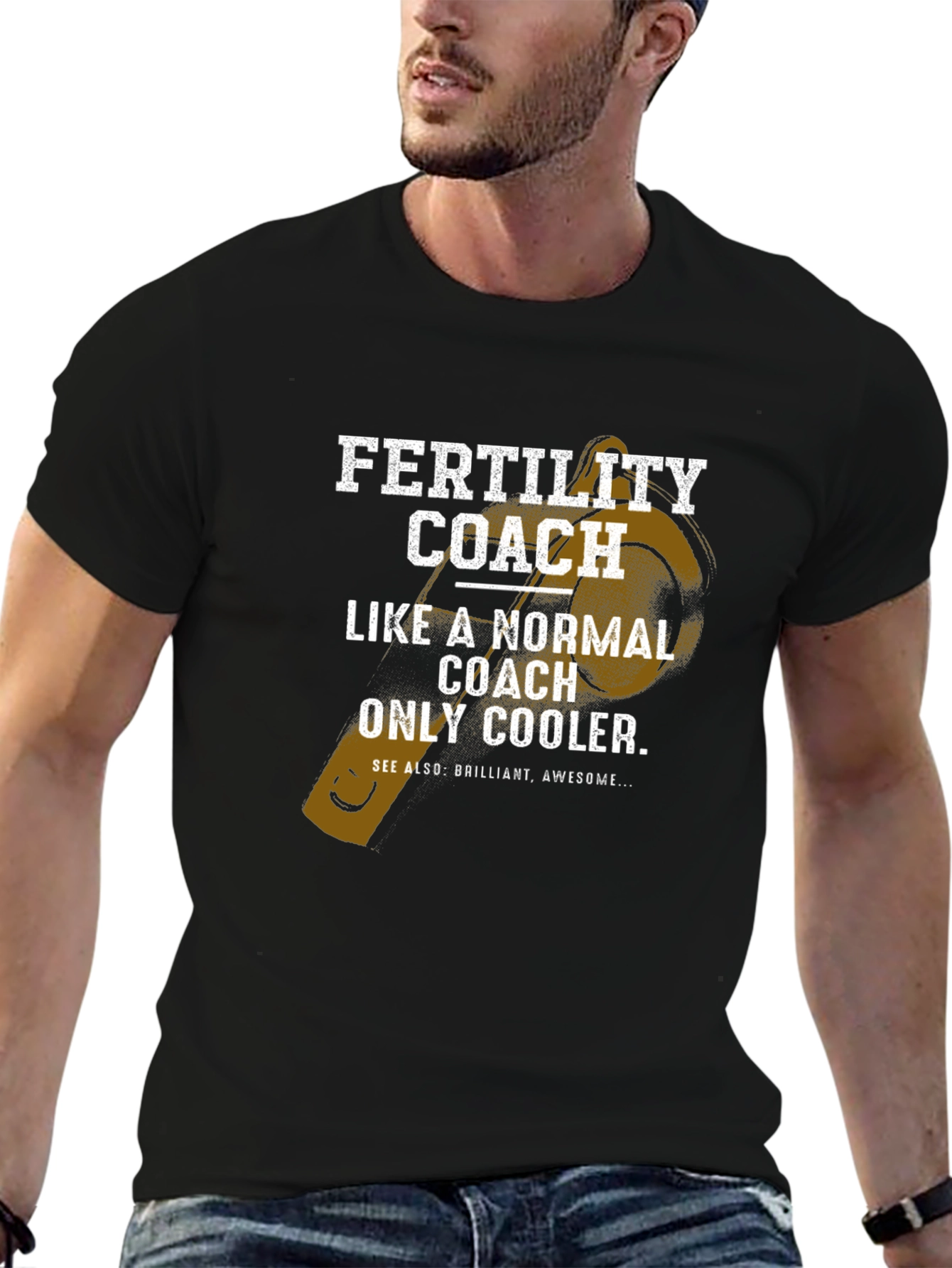 Fertility Coach T-Shirt - Cool Coach Tee