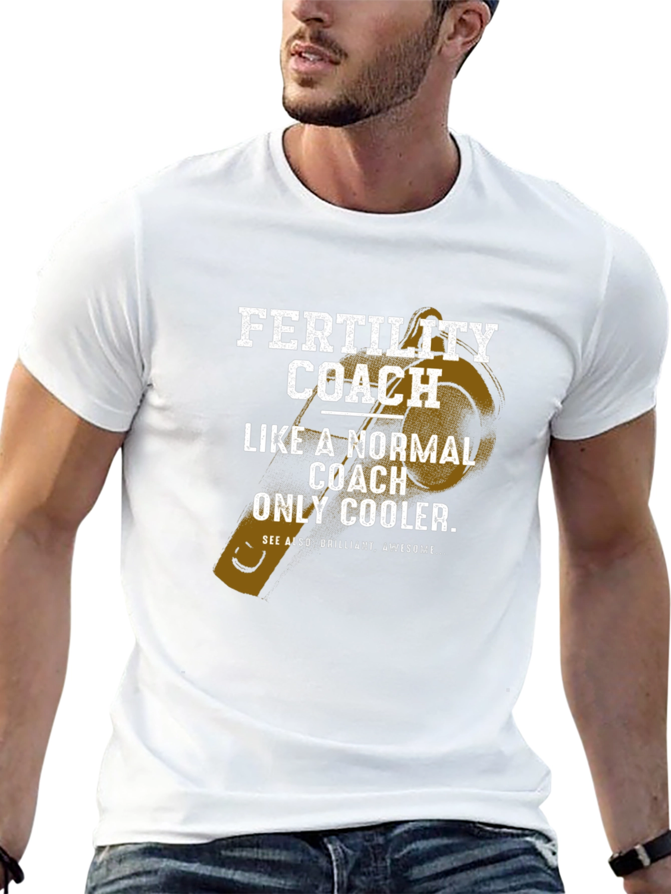 Fertility Coach T-Shirt - Cool Coach Tee