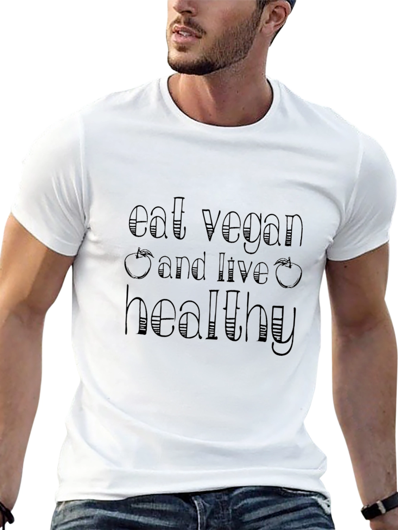 Eat Vegan T-Shirt - Live Healthy!
