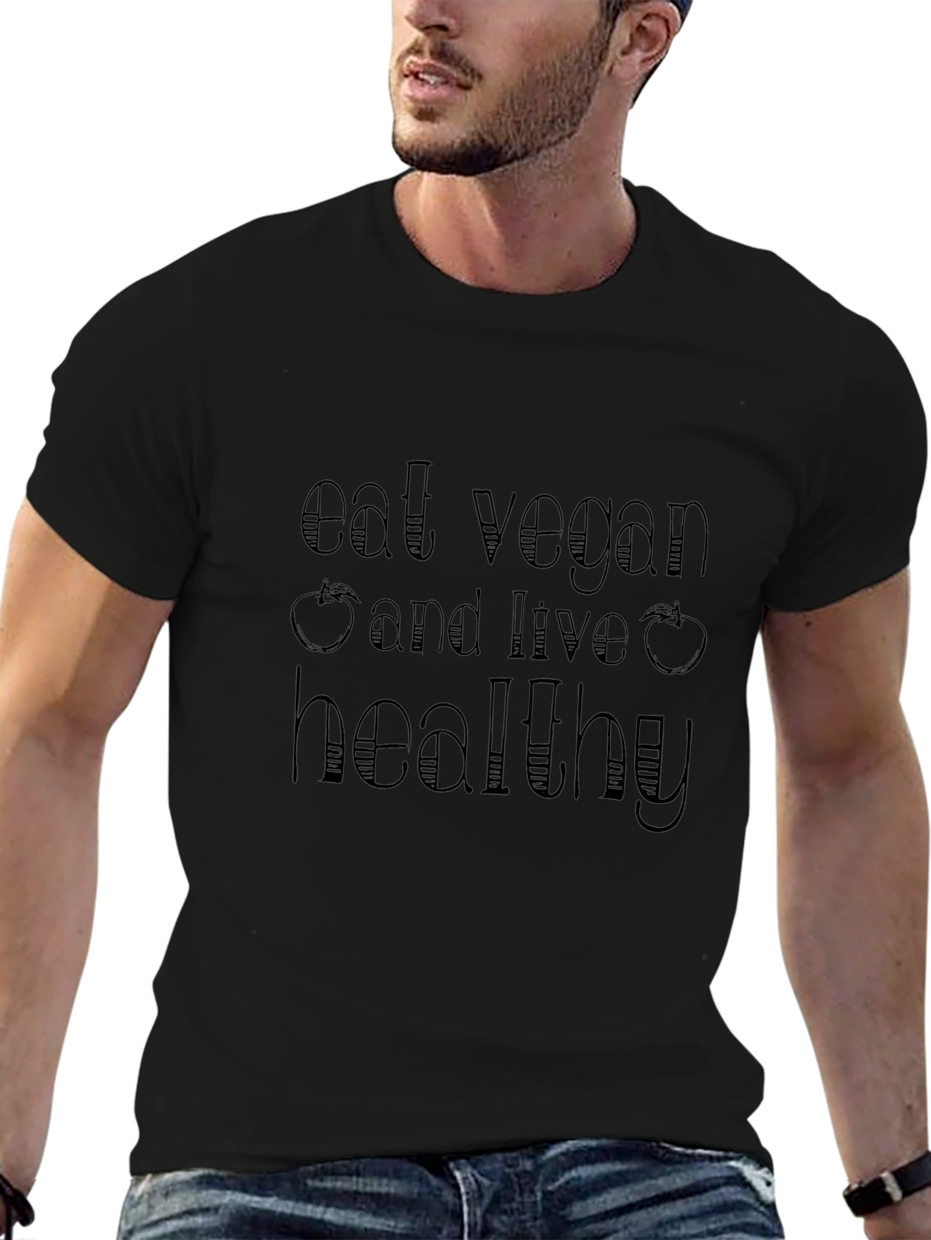 Eat Vegan T-Shirt - Live Healthy!