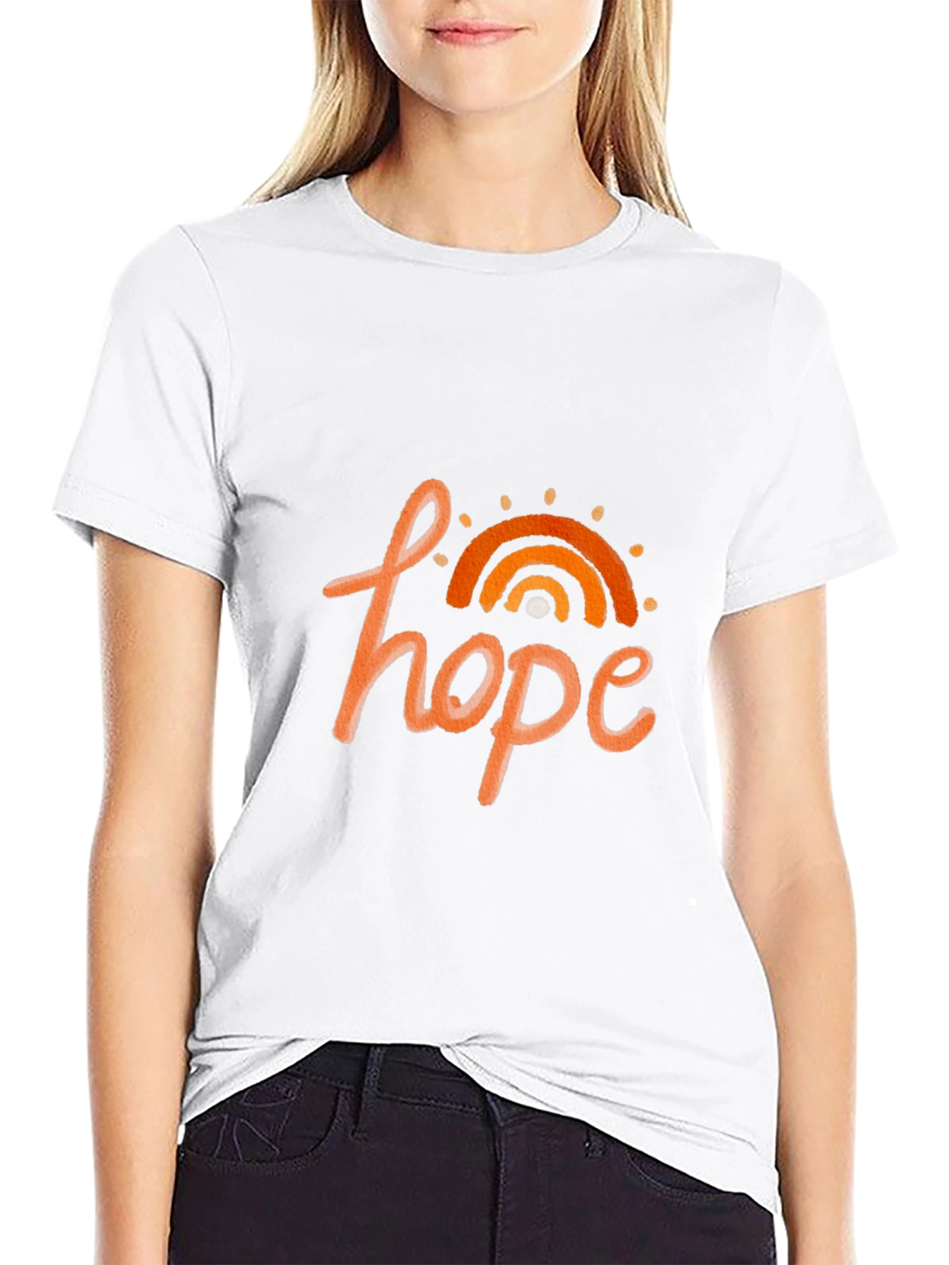 Hope Graphic Tee - Positive Vibes Shirt