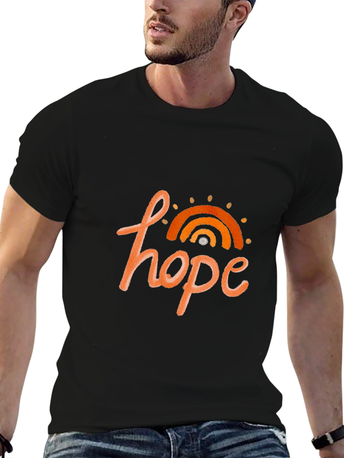 Hope Graphic Tee - Positive Vibes Shirt