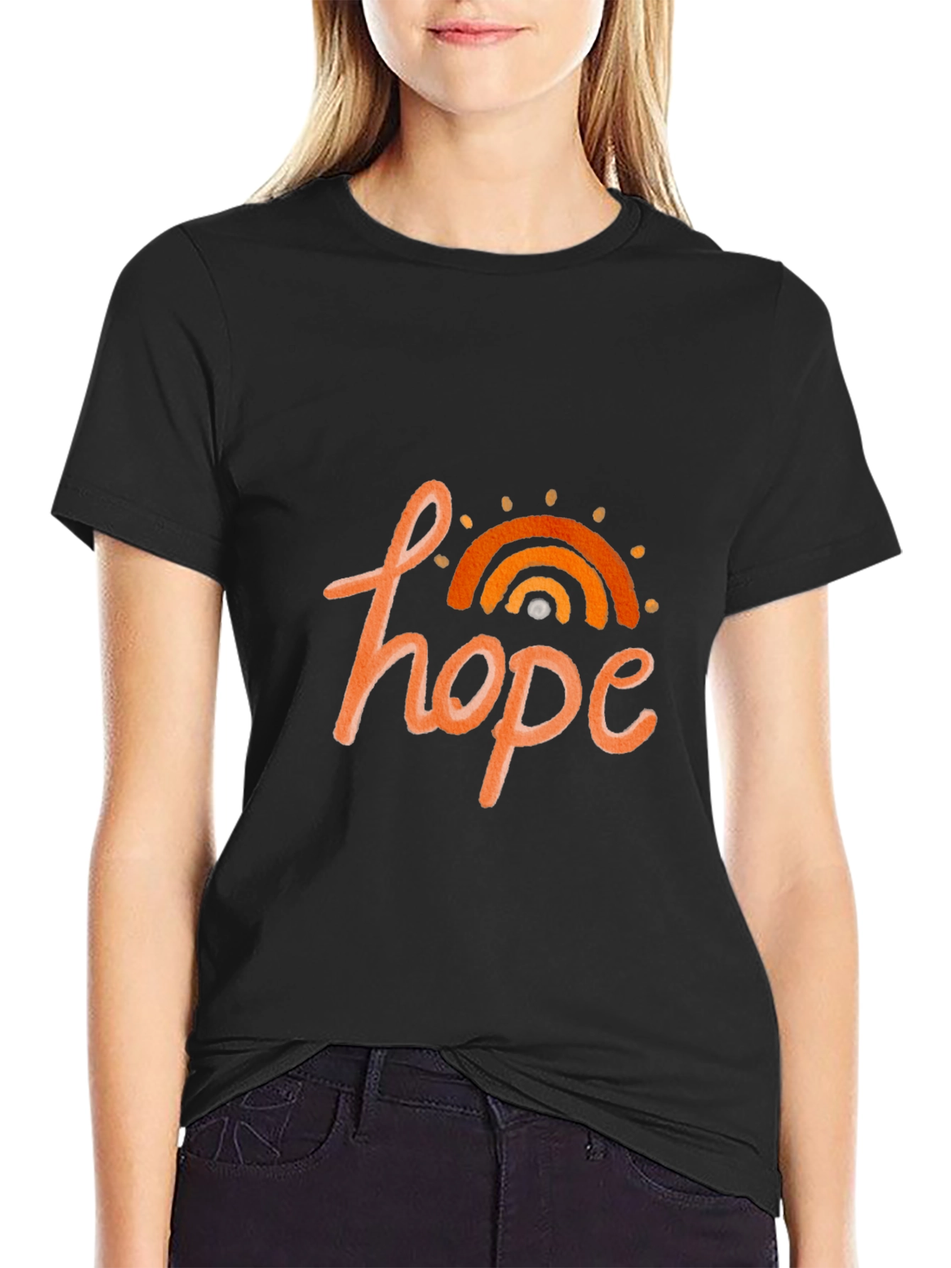 Hope Graphic Tee - Positive Vibes Shirt