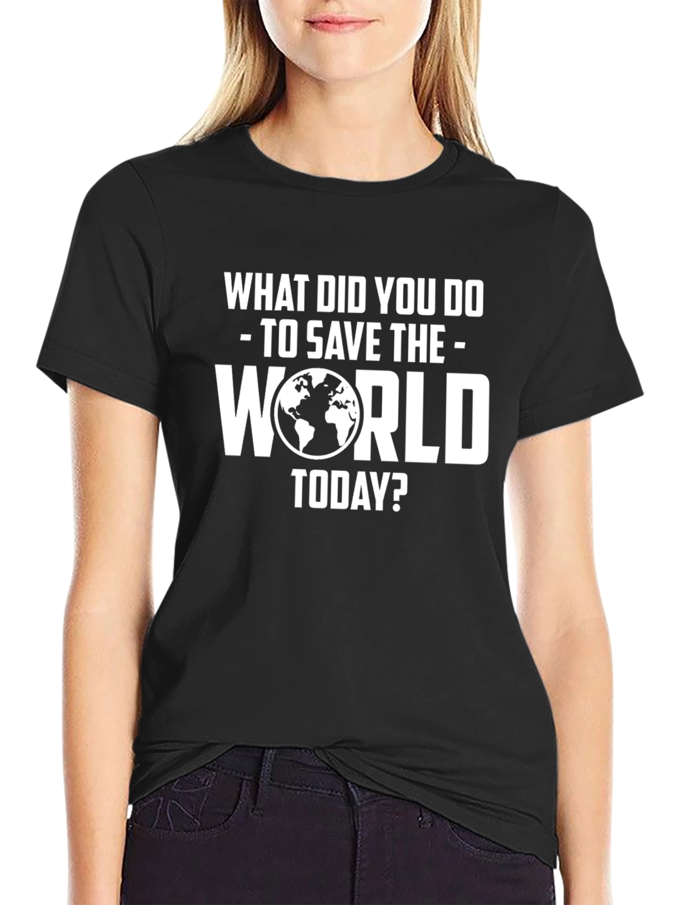 Save the World Today Graphic Tee