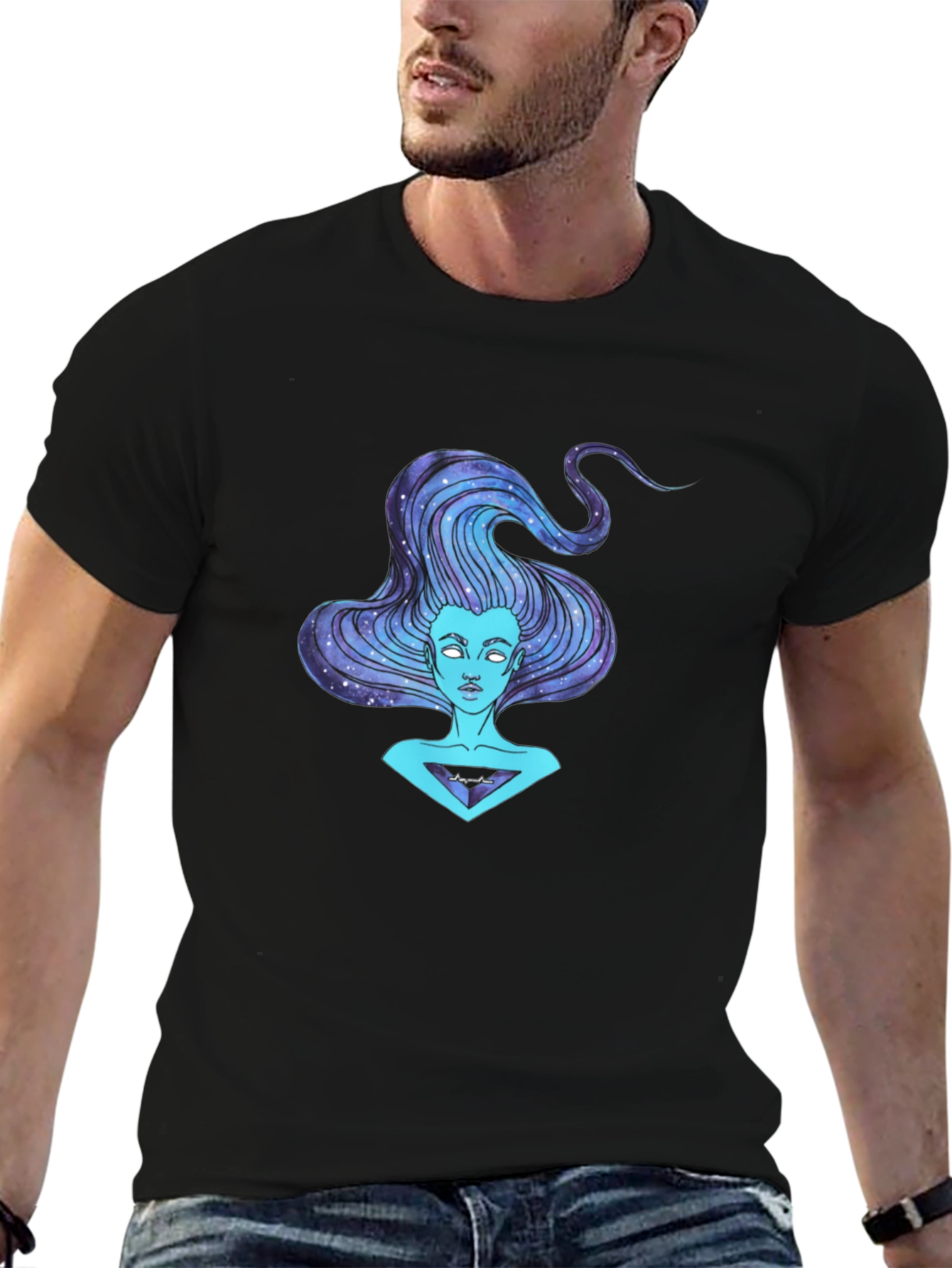 Galaxy Goddess Graphic Tee