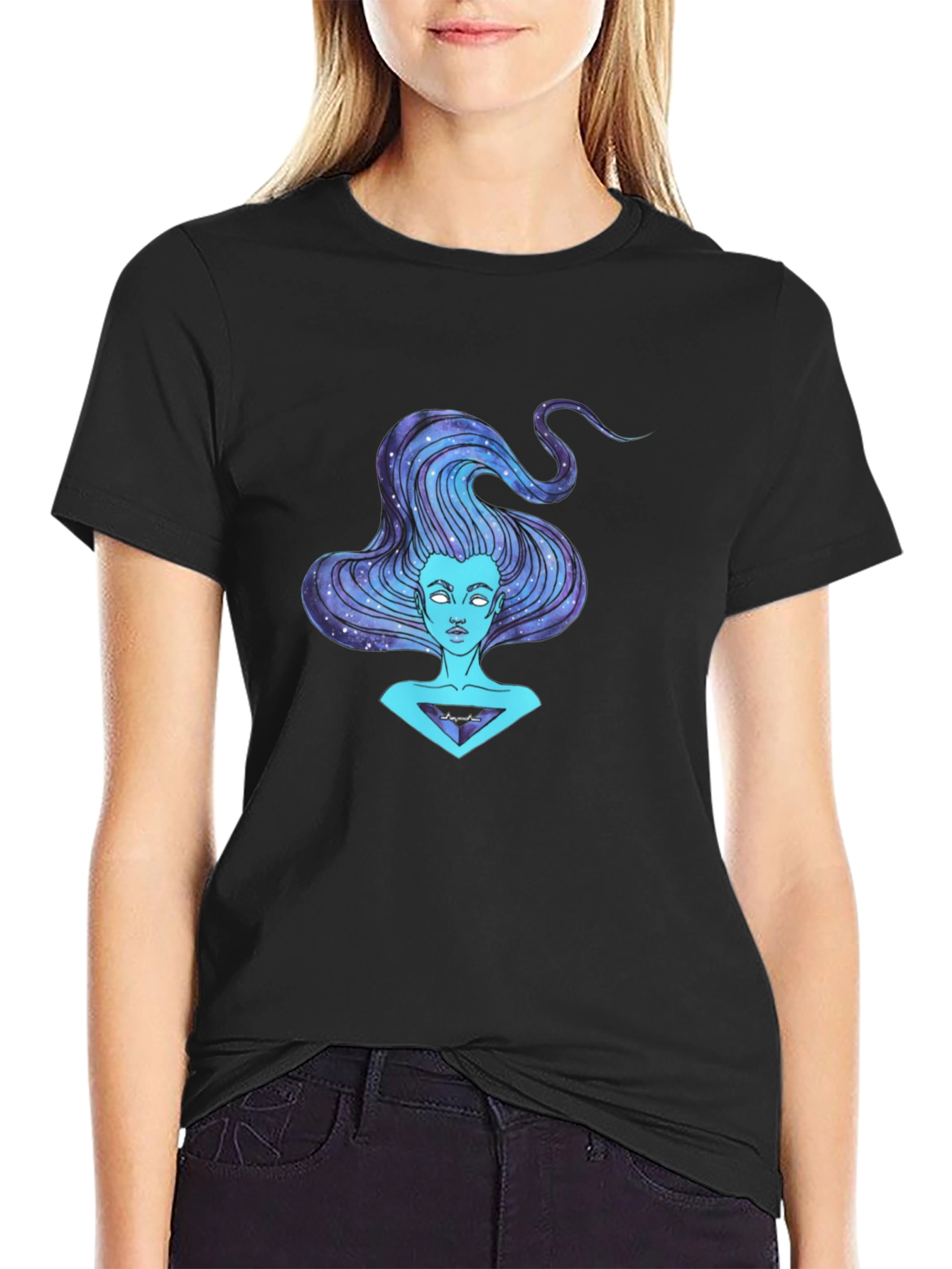 Galaxy Goddess Graphic Tee