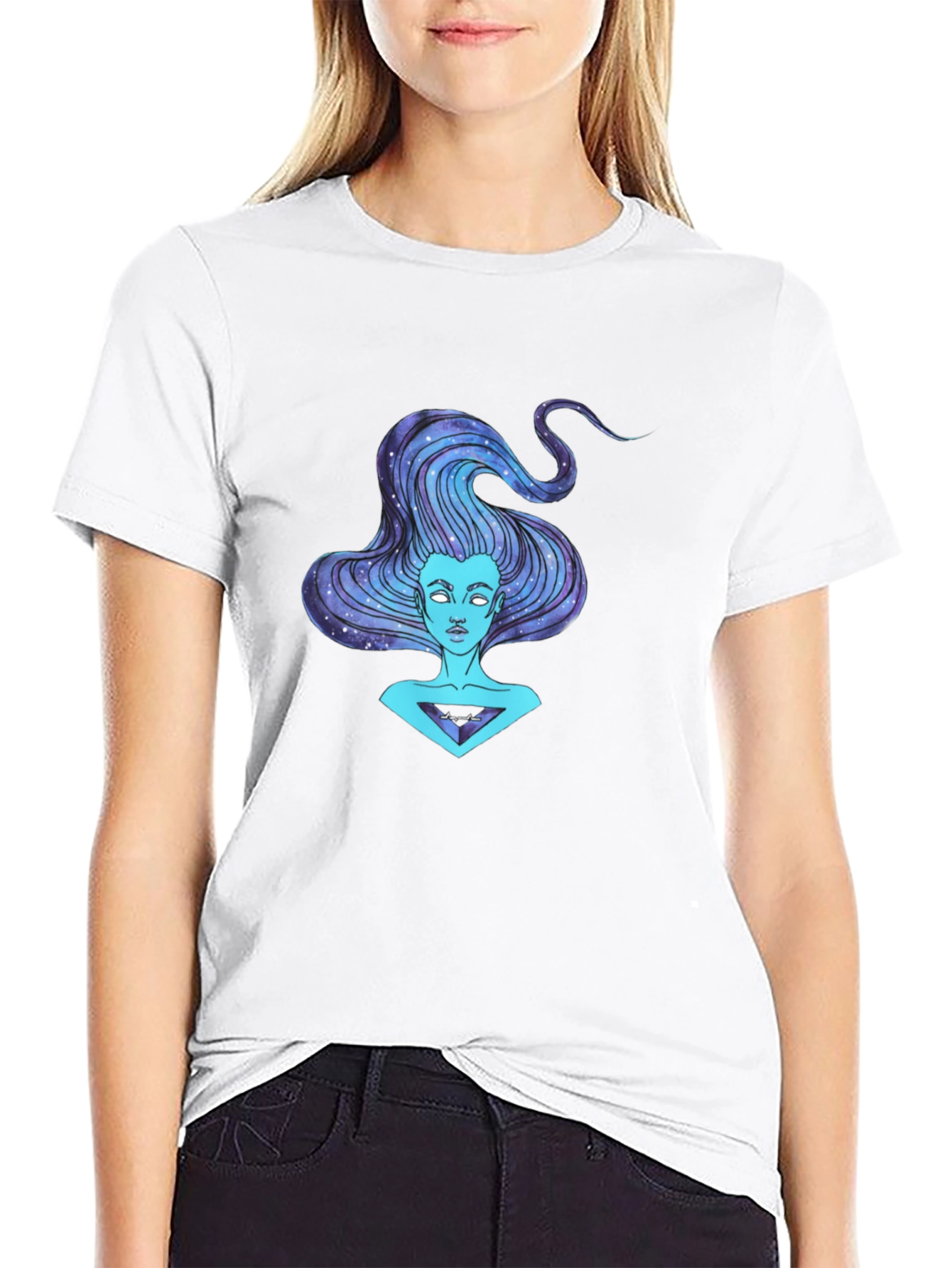 Galaxy Goddess Graphic Tee