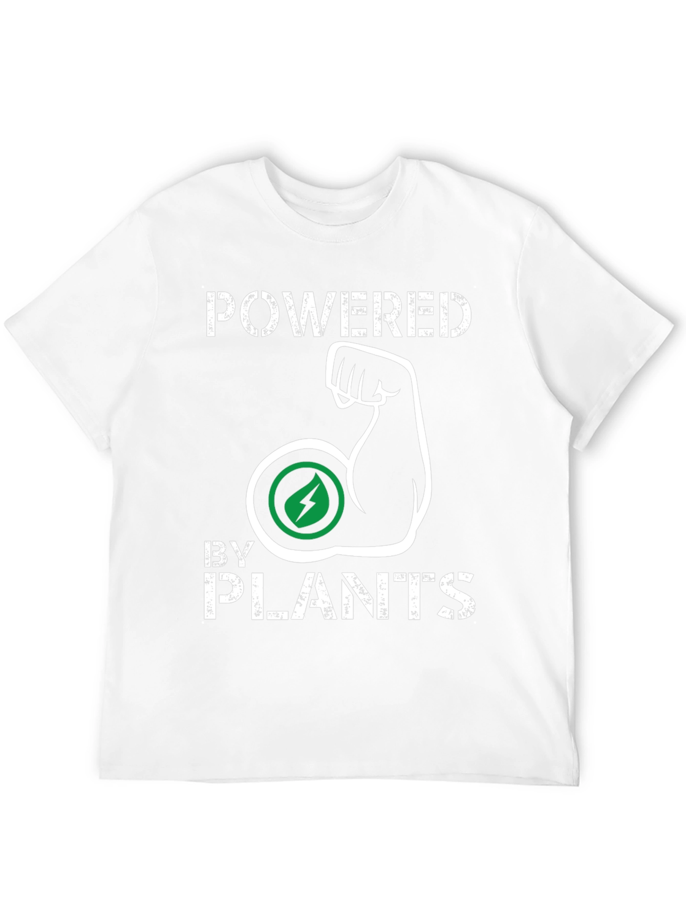 Powered By Plants T-Shirt - Vegan Strong