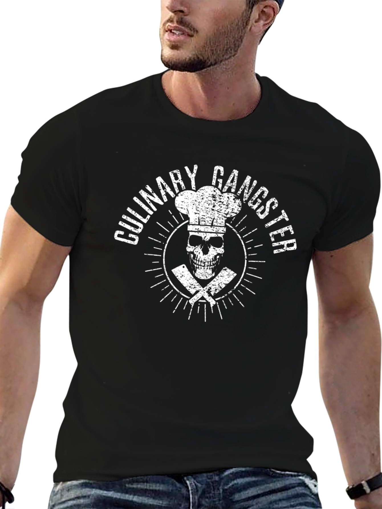 Culinary Gangster Black T-Shirt
