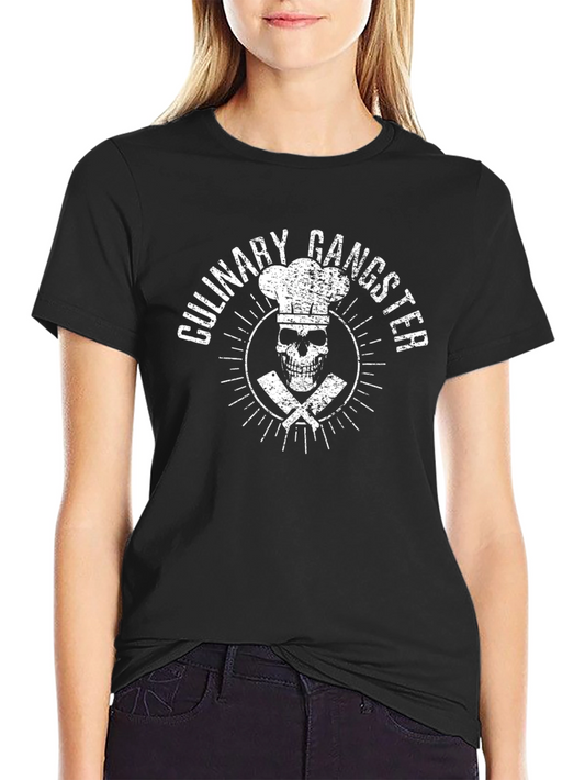Culinary Gangster Black T-Shirt