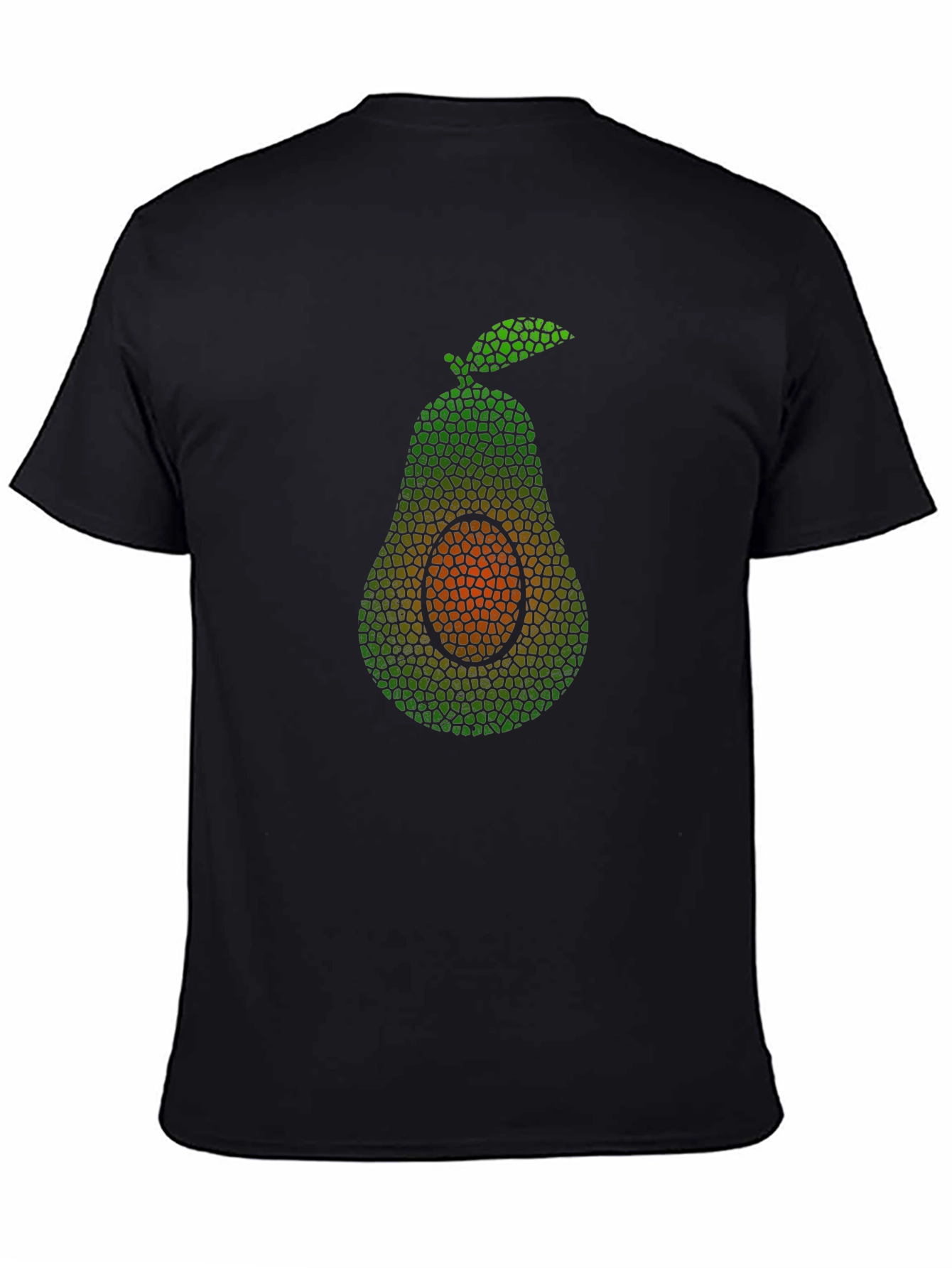 Avocado Mosaic Graphic Tee - Stylish Comfort