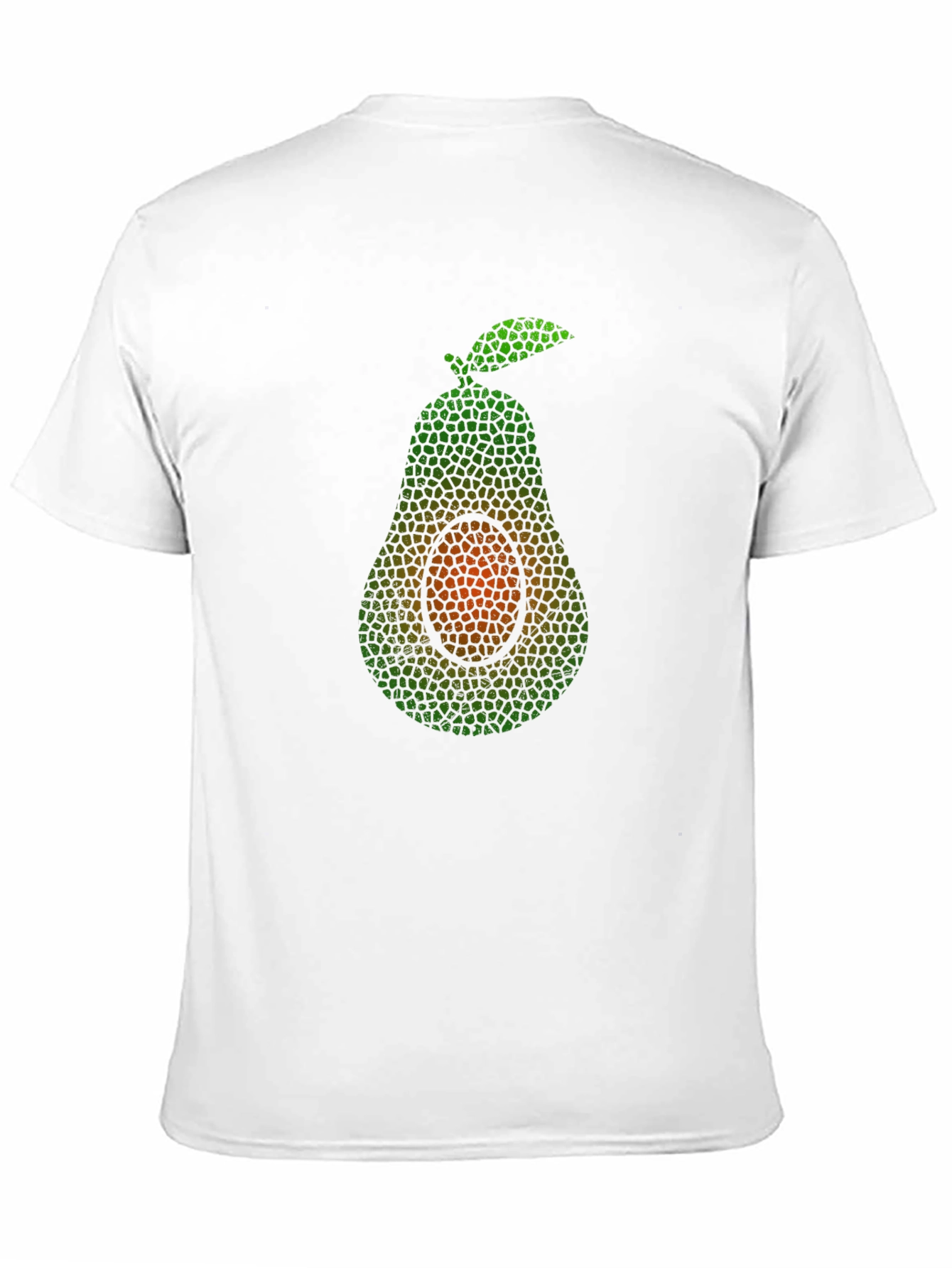 Avocado Mosaic Graphic Tee - Stylish Comfort