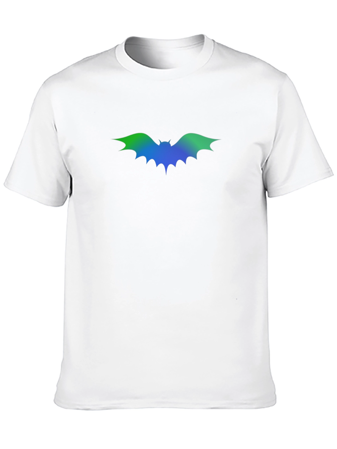 Bat Gradient Graphic T-Shirt