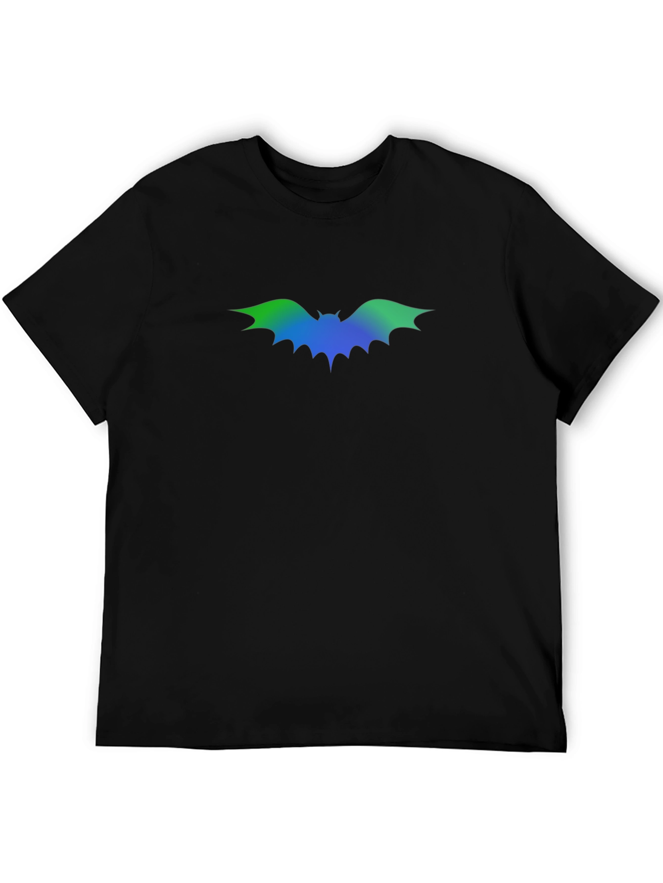 Bat Gradient Graphic T-Shirt