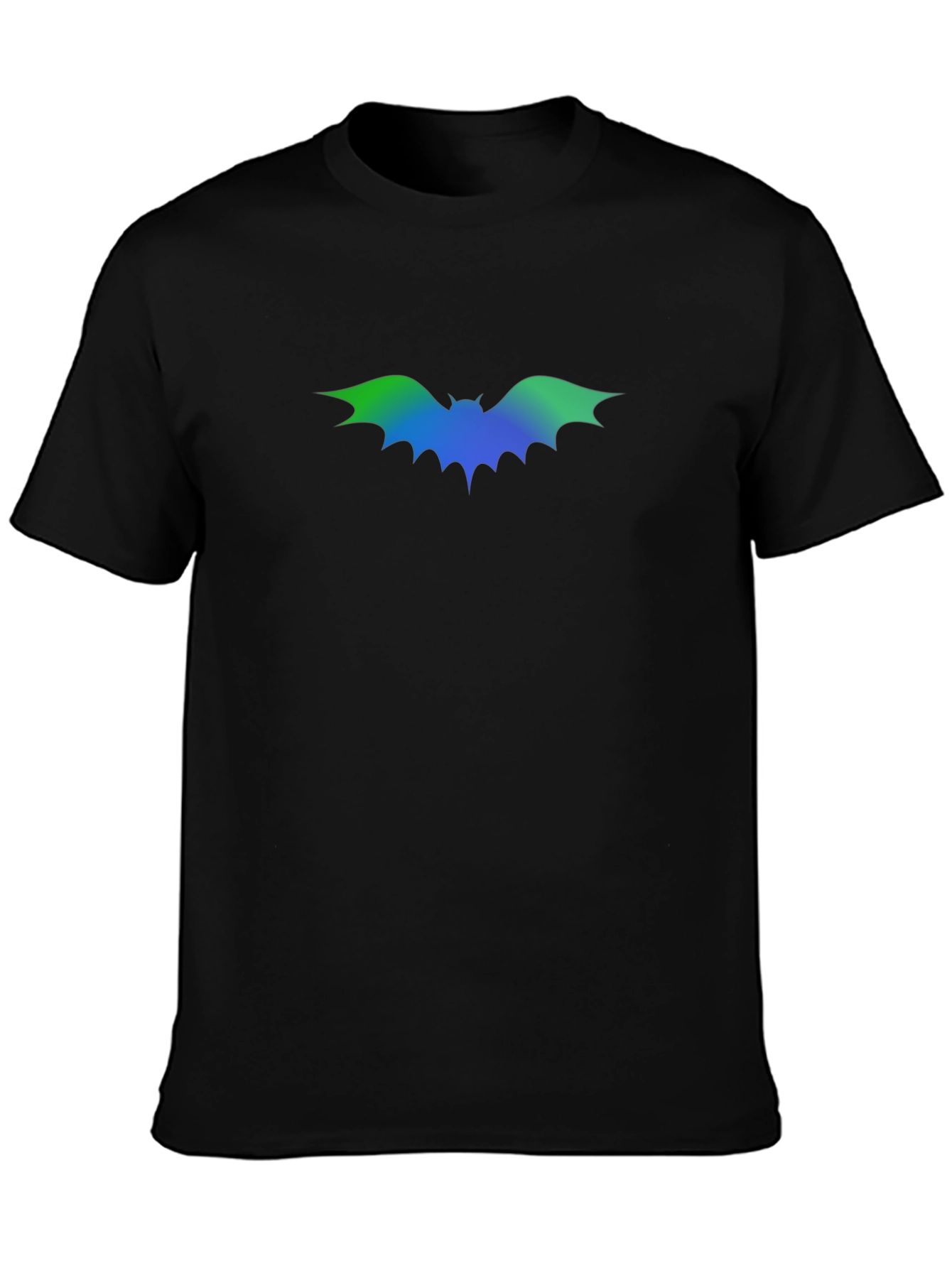 Bat Gradient Graphic T-Shirt