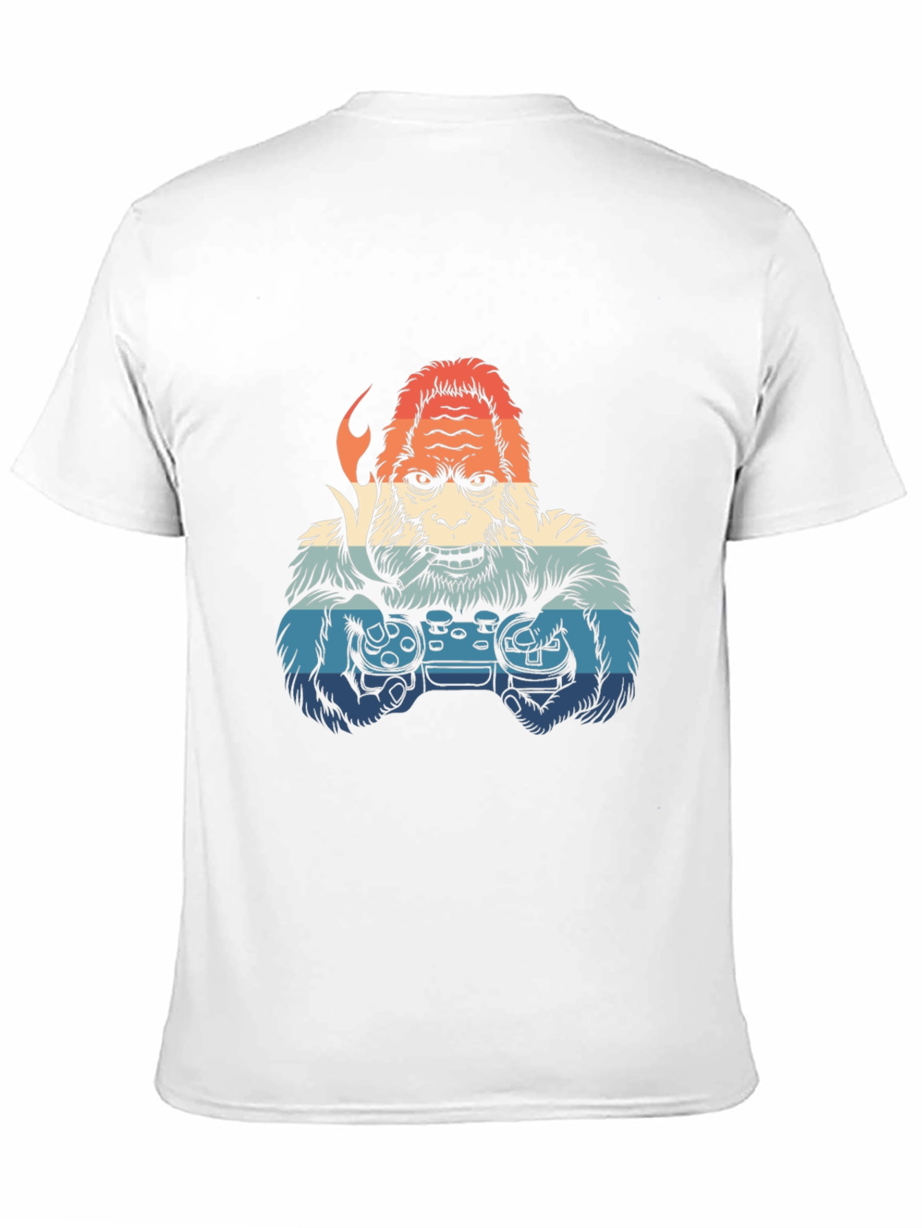 Gamer Bigfoot Graphic Tee - Cool Retro Design