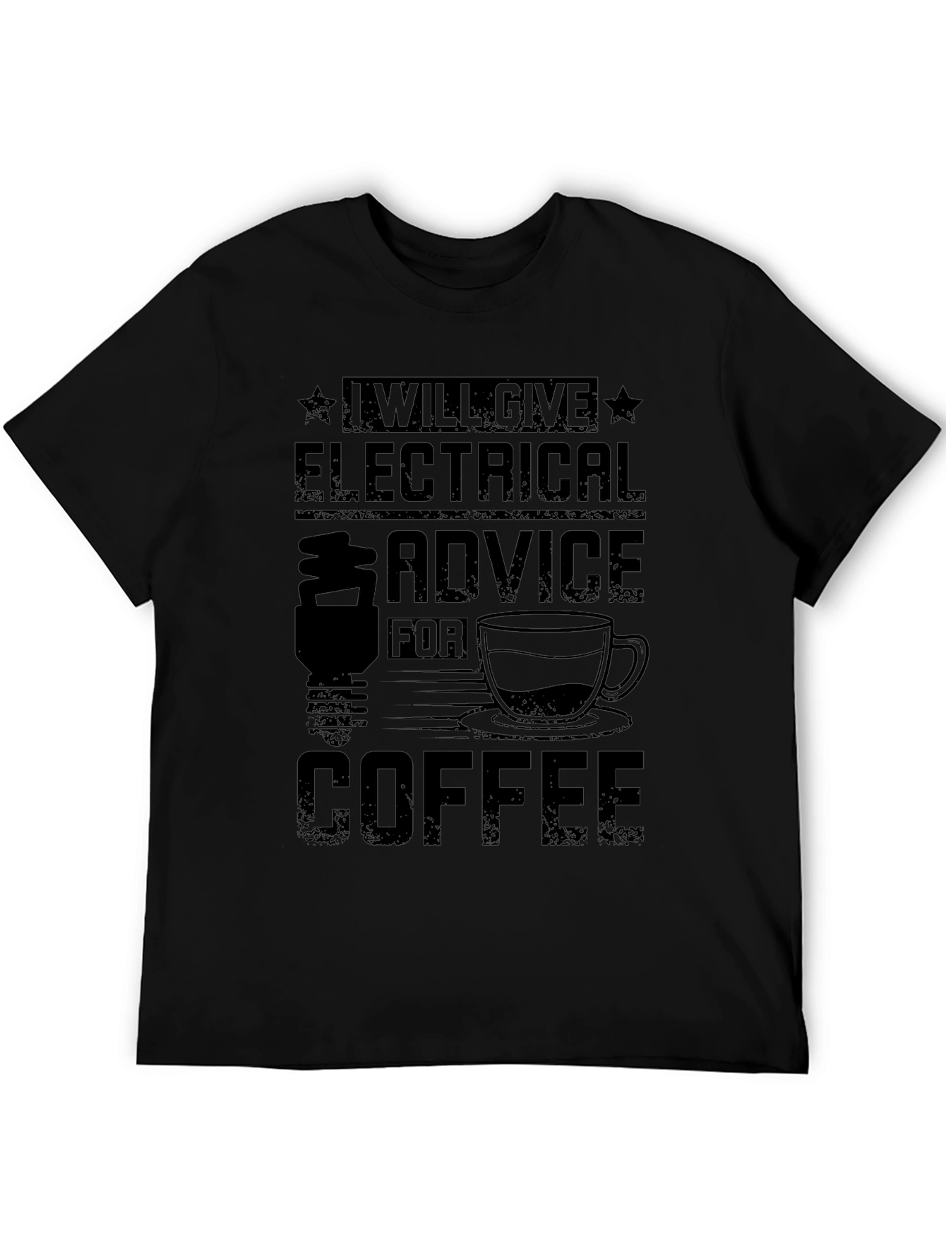 Electrical Advice for Coffee T-Shirt - Electrician Gift