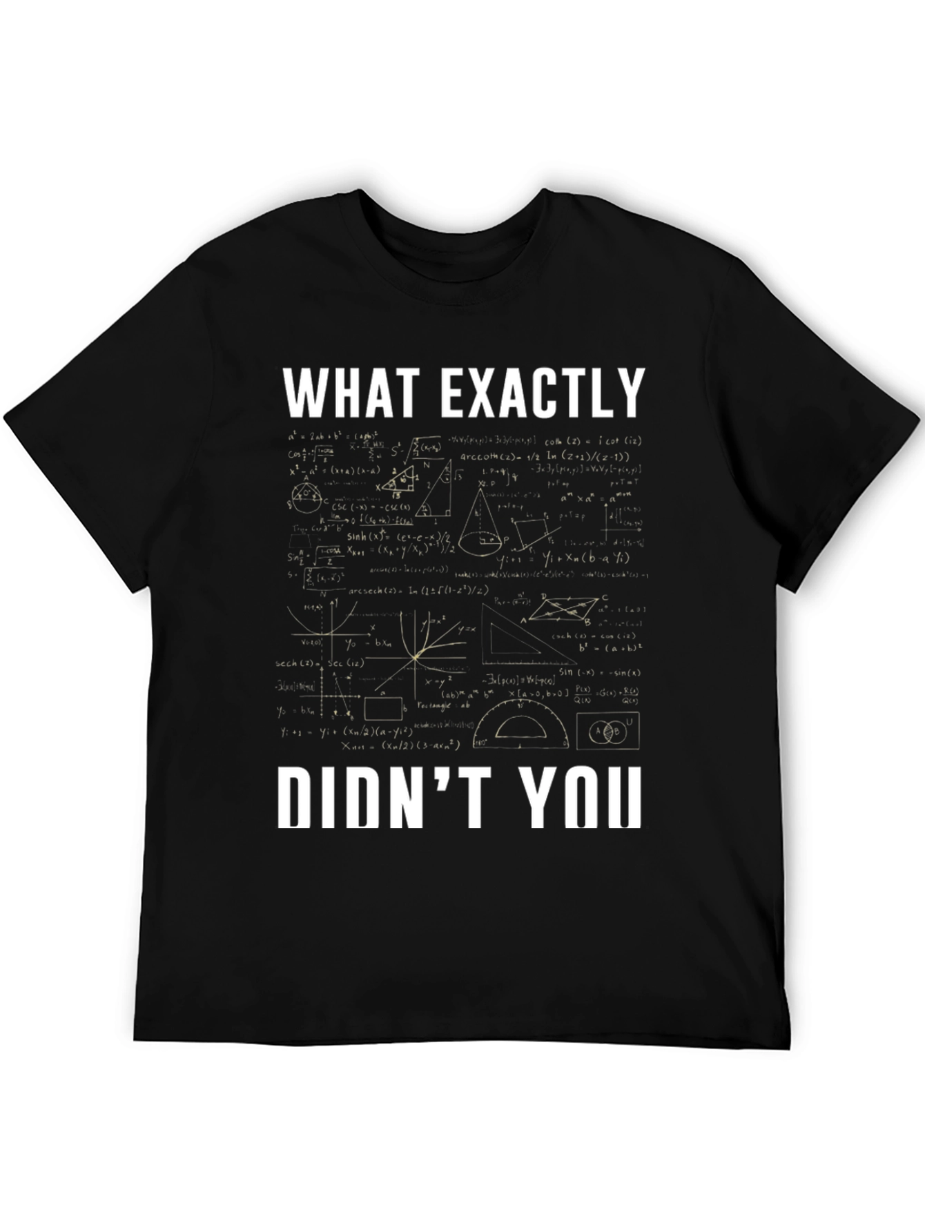 Math Equations Graphic T-Shirt