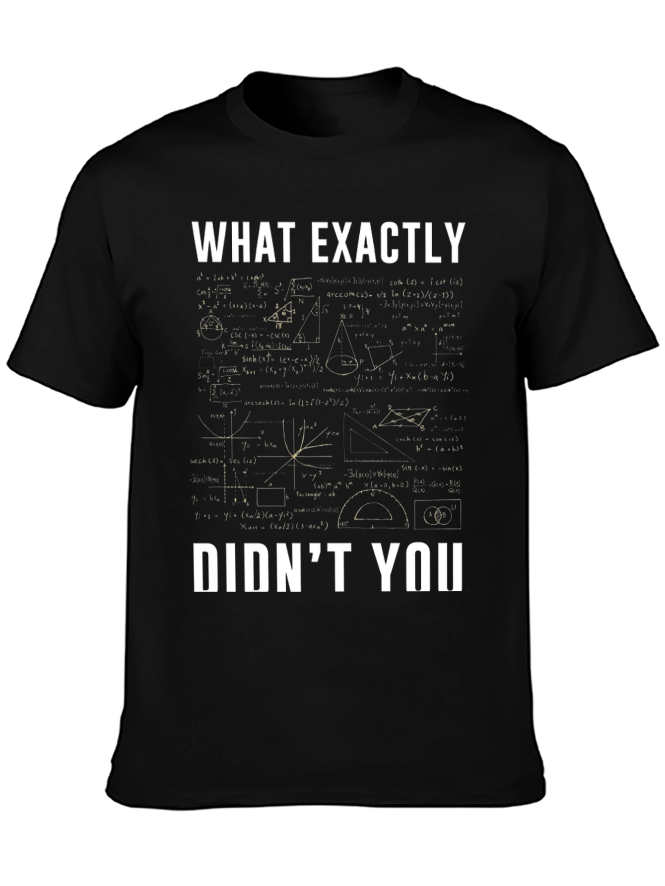Math Equations Graphic T-Shirt