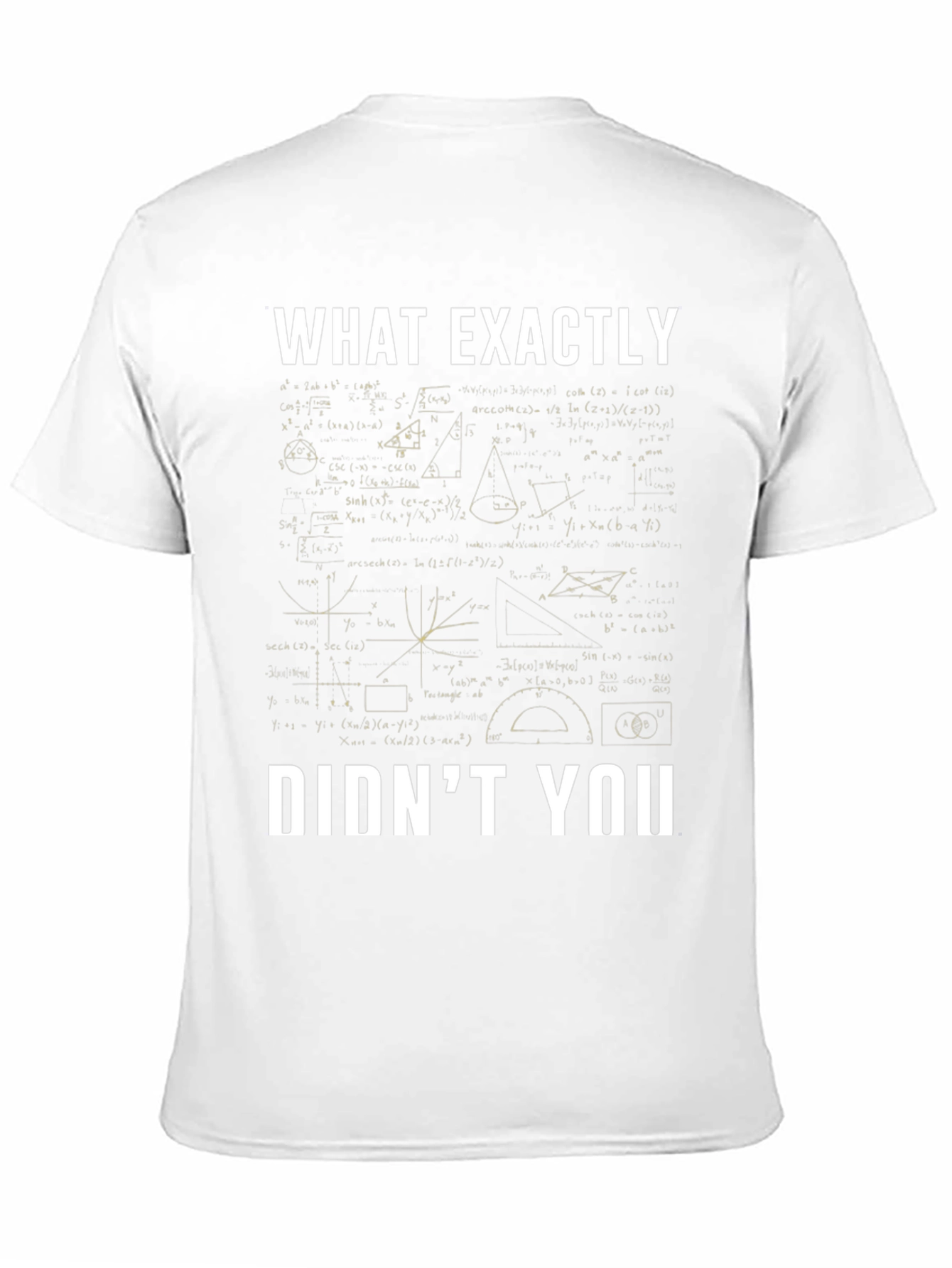 Math Equations Graphic T-Shirt